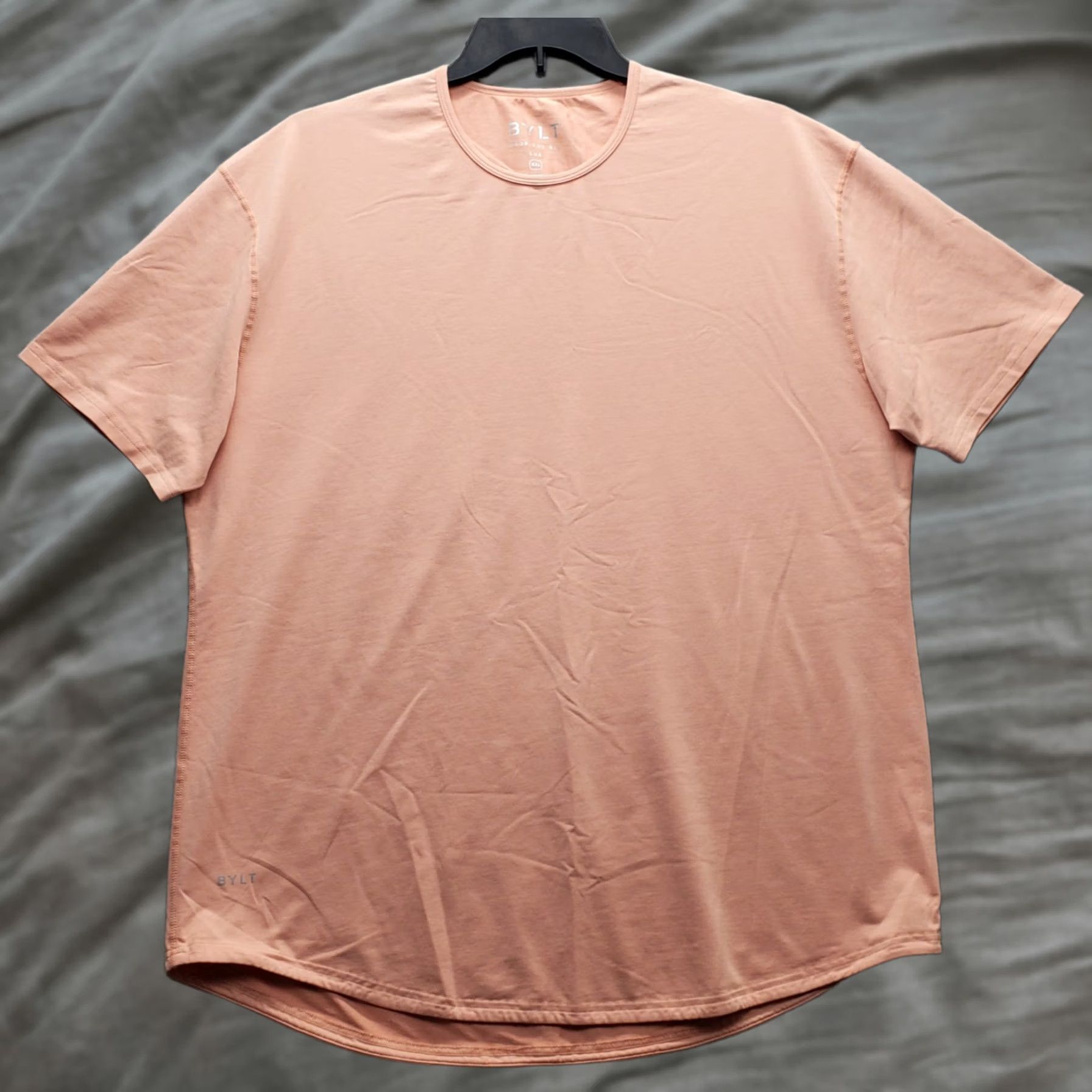 Other BYLT Womens T-Shirt Shirt XXL Salmon Stretch Short Sleeve Size XXL / US 16-18 / IT 52-54 - 1 Thumbnail