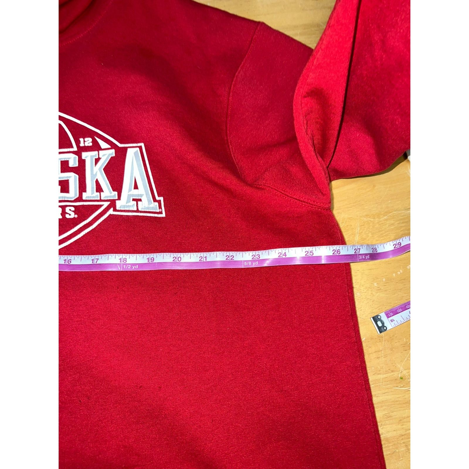 Vintage Adidas Nebraska Cornhuskers Hoodie 2012 College University 2 Size US XXL / EU 58 / 5 - 12 Thumbnail