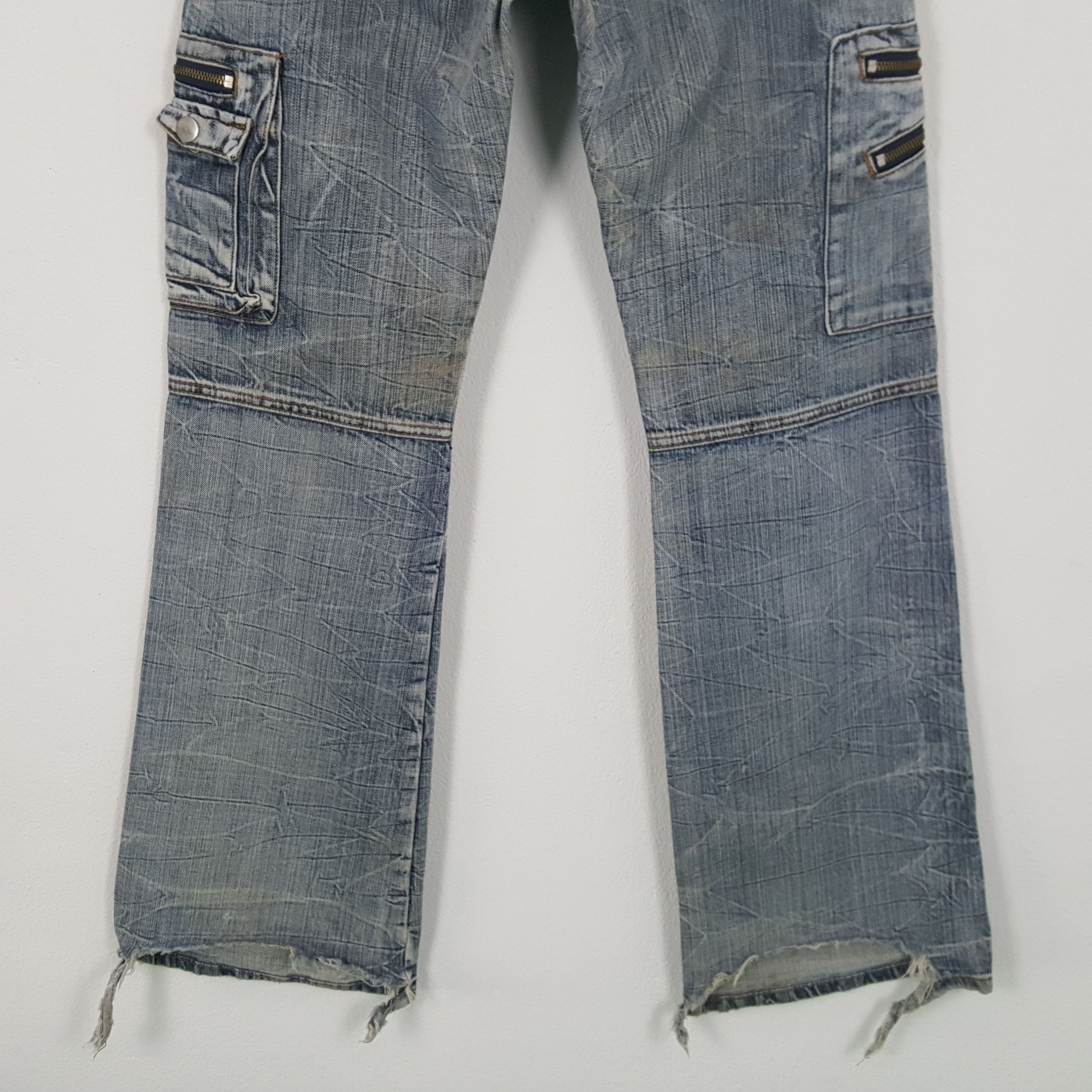 semanticdesign SEMANTIC DESIGN Rare Design Fashion Rock Punk Style Jeans Size 32" / US 10 / IT 46 - 6 Thumbnail