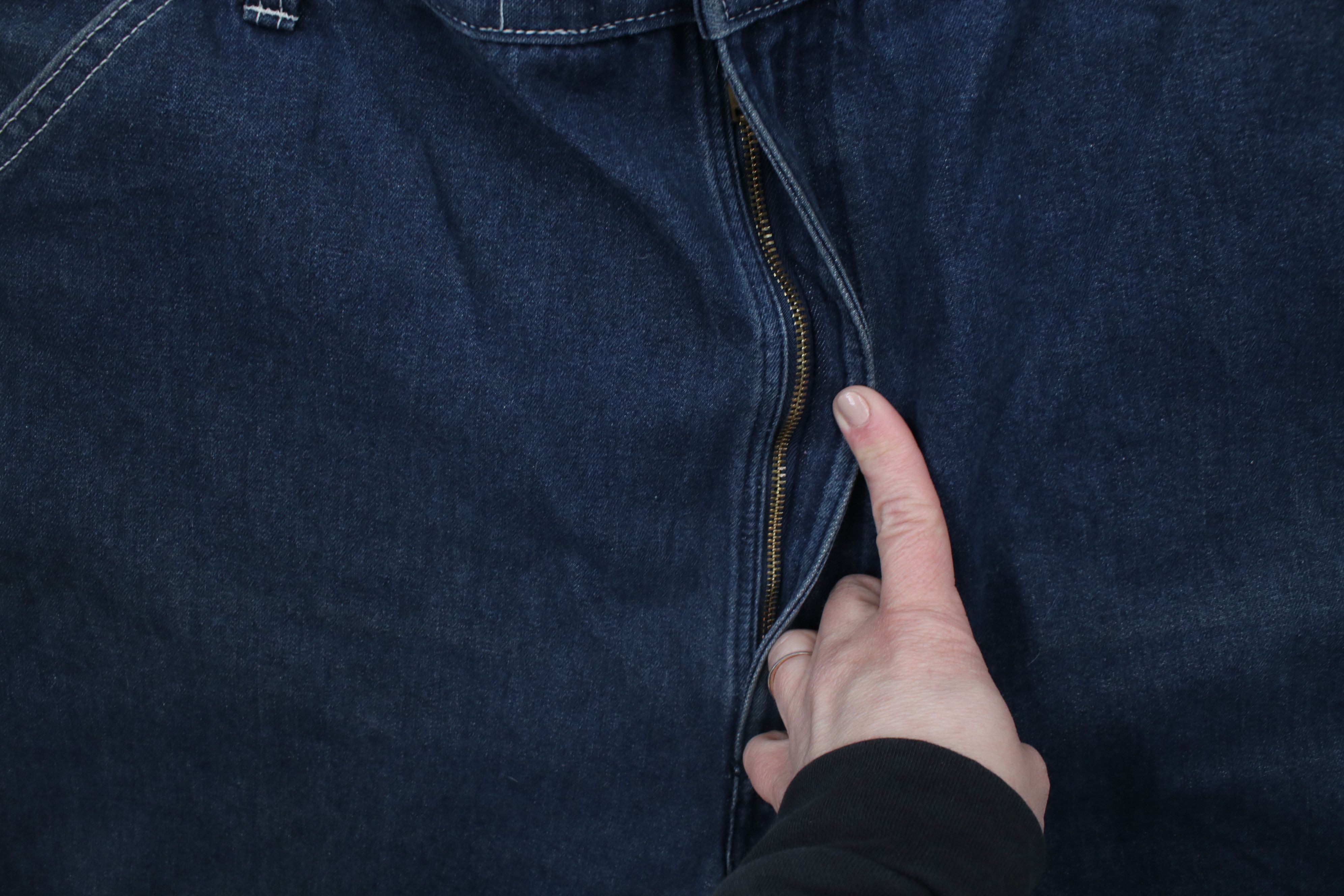 Vintage Vintage 90s Streetwear Wide Leg Dungaree Denim Jeans Blue Size US 40 / EU 56 - 8 Thumbnail
