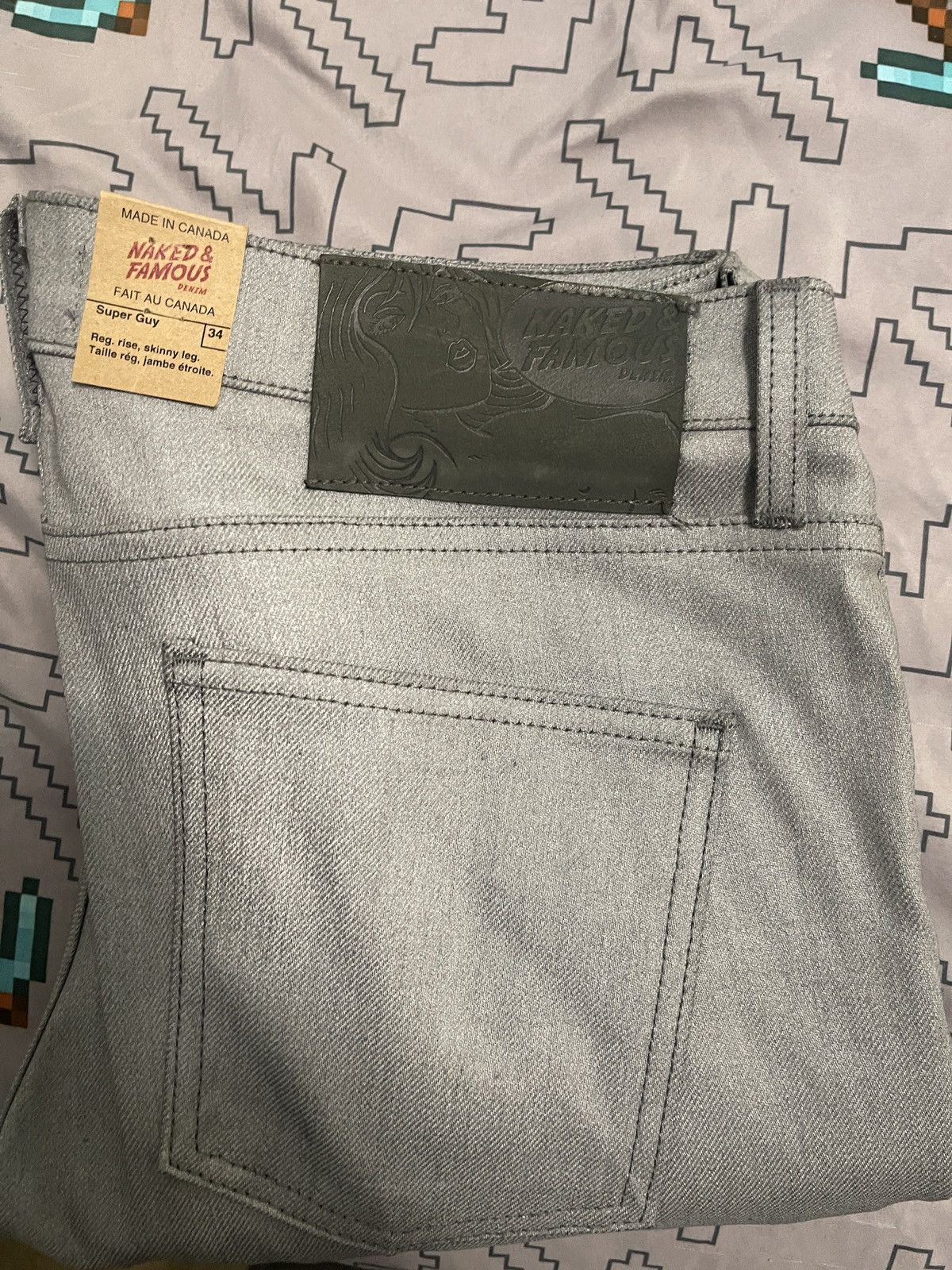 Naked & Famous Naked and Famous Reflective Super Guy Denim Size US 34 / EU 50 - 3 Thumbnail