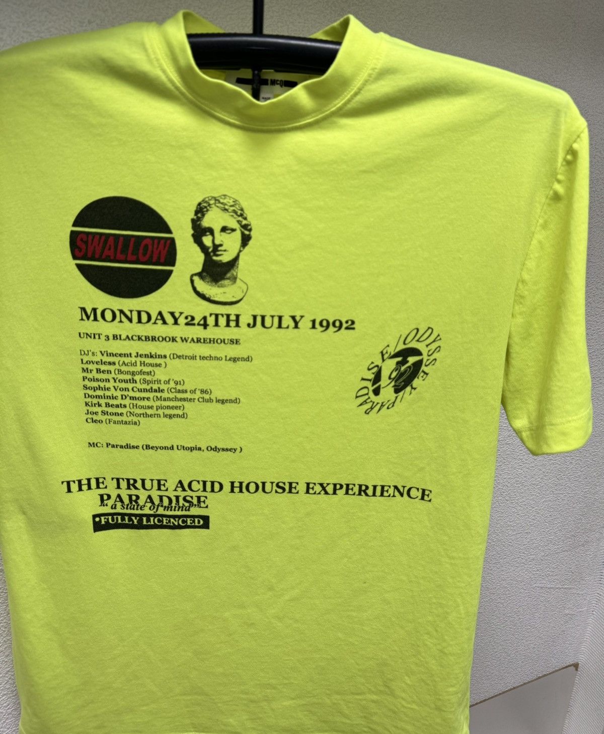 Alexander McQueen Alexander Mcqueen Acid extazy t-shirt L sz Size US L / EU 52-54 / 3 - 5 Thumbnail