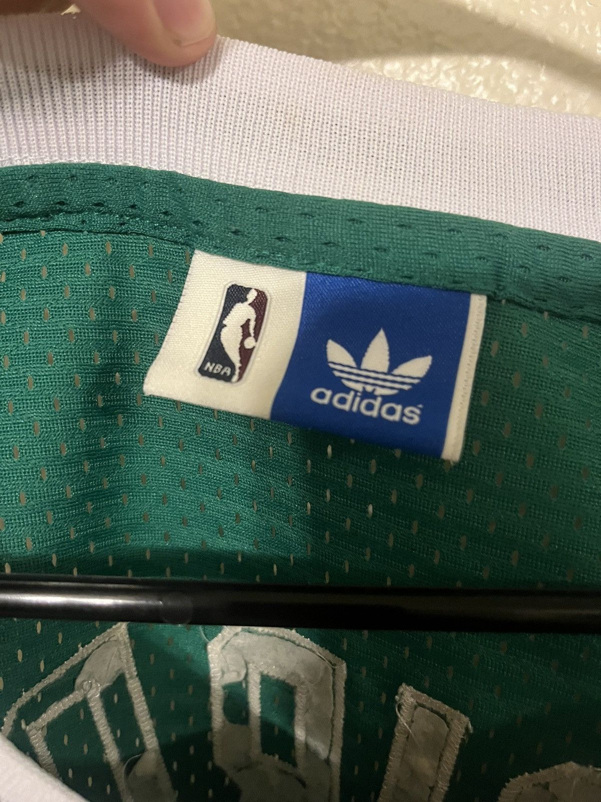 Adidas Vintage Larry Bird jersey Size US L / EU 52-54 / 3 - 4 Thumbnail