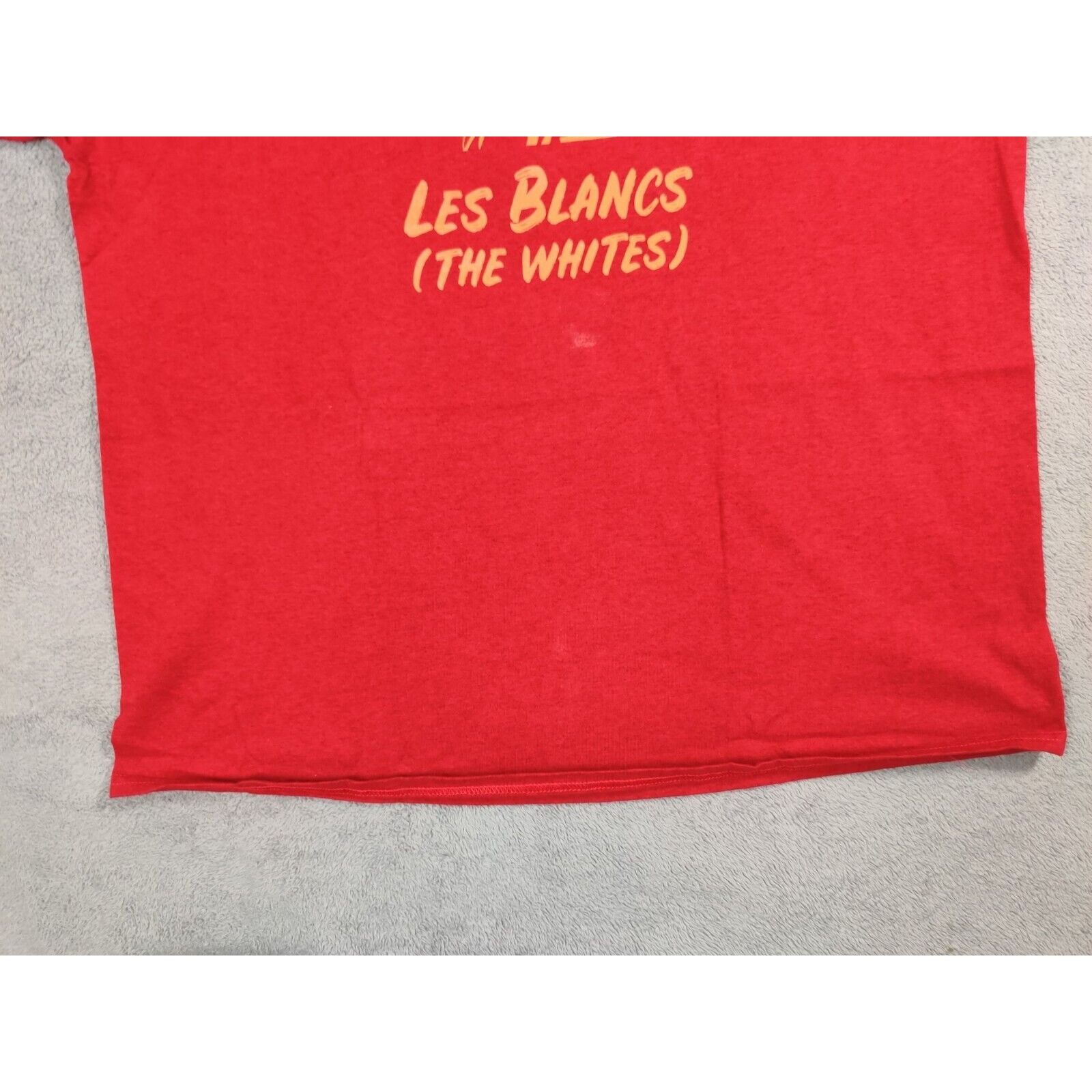 Gildan Les Blancs Shirt Adult Men Red XL The White Play by American Size US XL / EU 56 / 4 - 12 Thumbnail