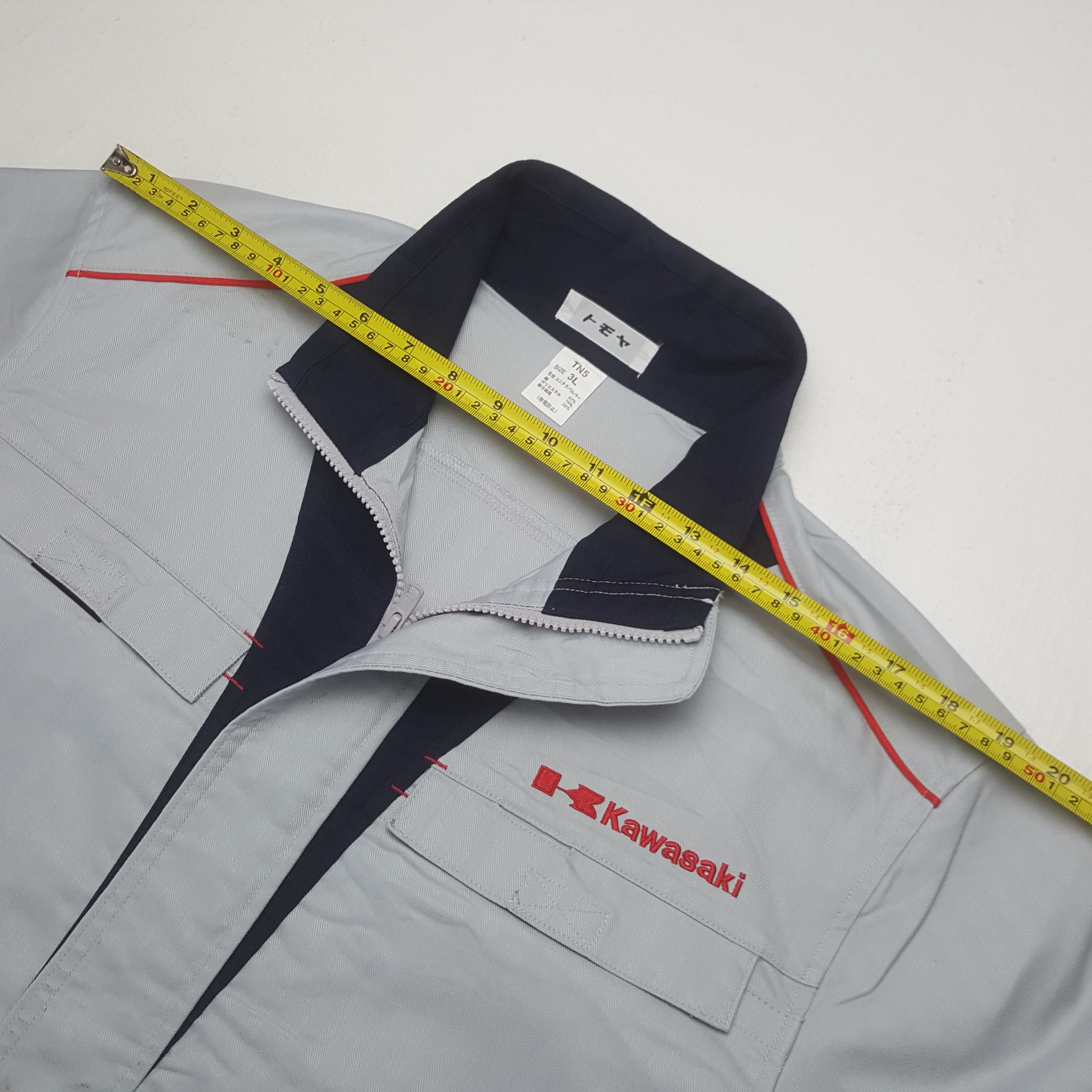 Vintage Vintage Kawasaki Racing Motorsports Jacket C322N19 Size US L / EU 52-54 / 3 - 5 Thumbnail