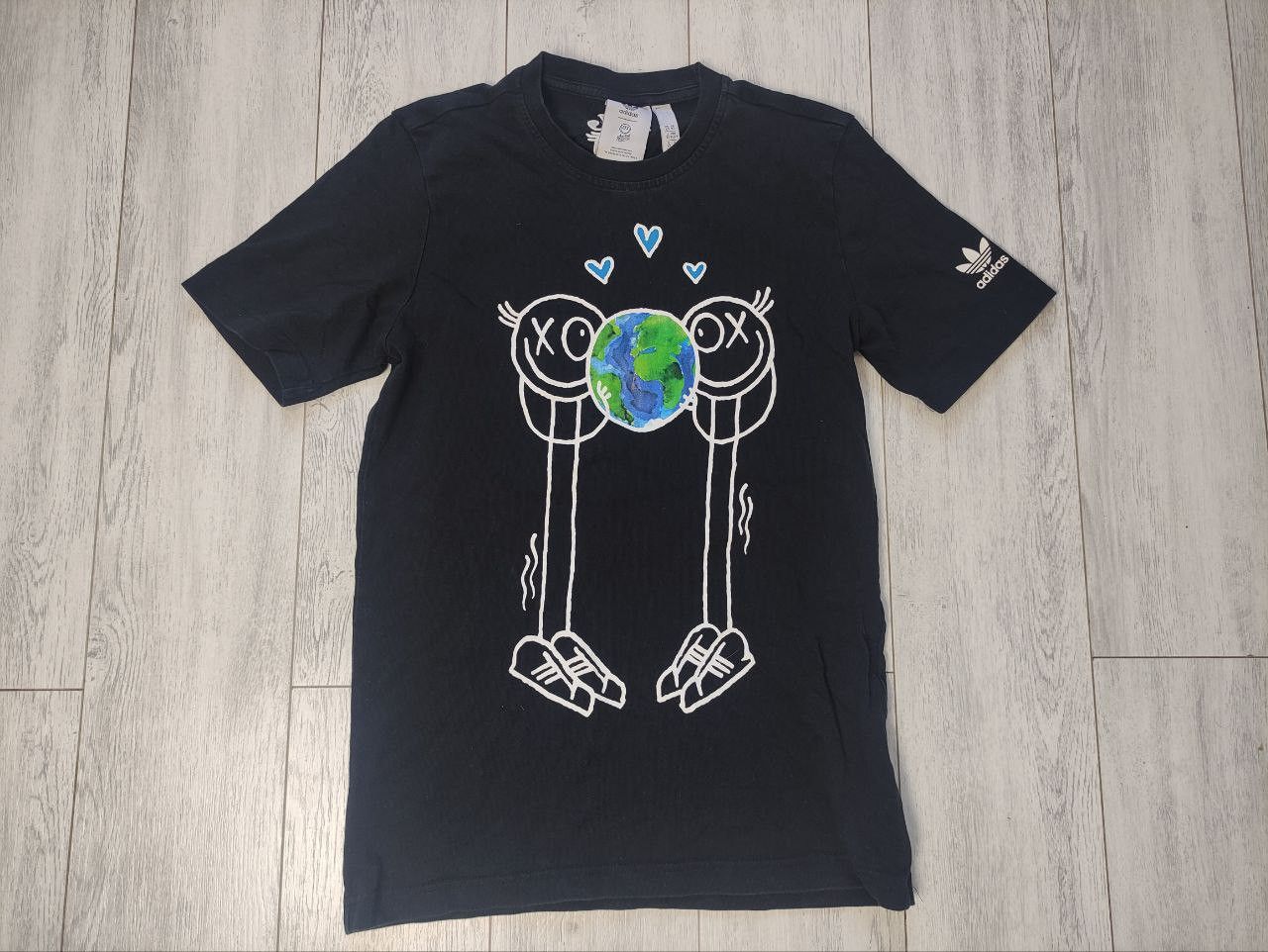 Adidas Adidas x André Saraiva Earth Love T-Shirt XS Size US XS / EU 42 / 0 - 1 Thumbnail