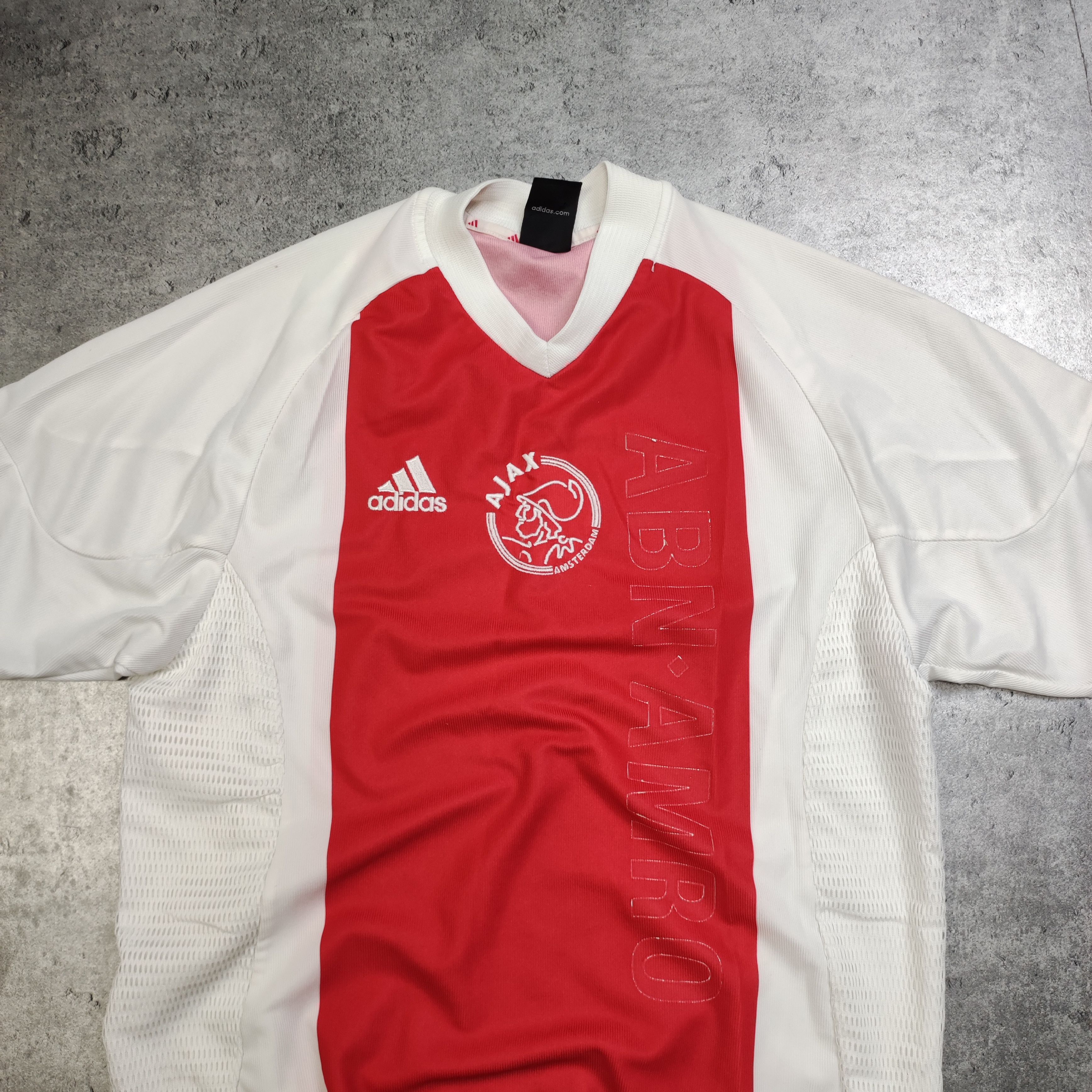 Vintage RARE Vintage 2003 Adidas x Ajax Amsterdam Football Jersey Size US S / EU 44-46 / 1 - 3 Thumbnail