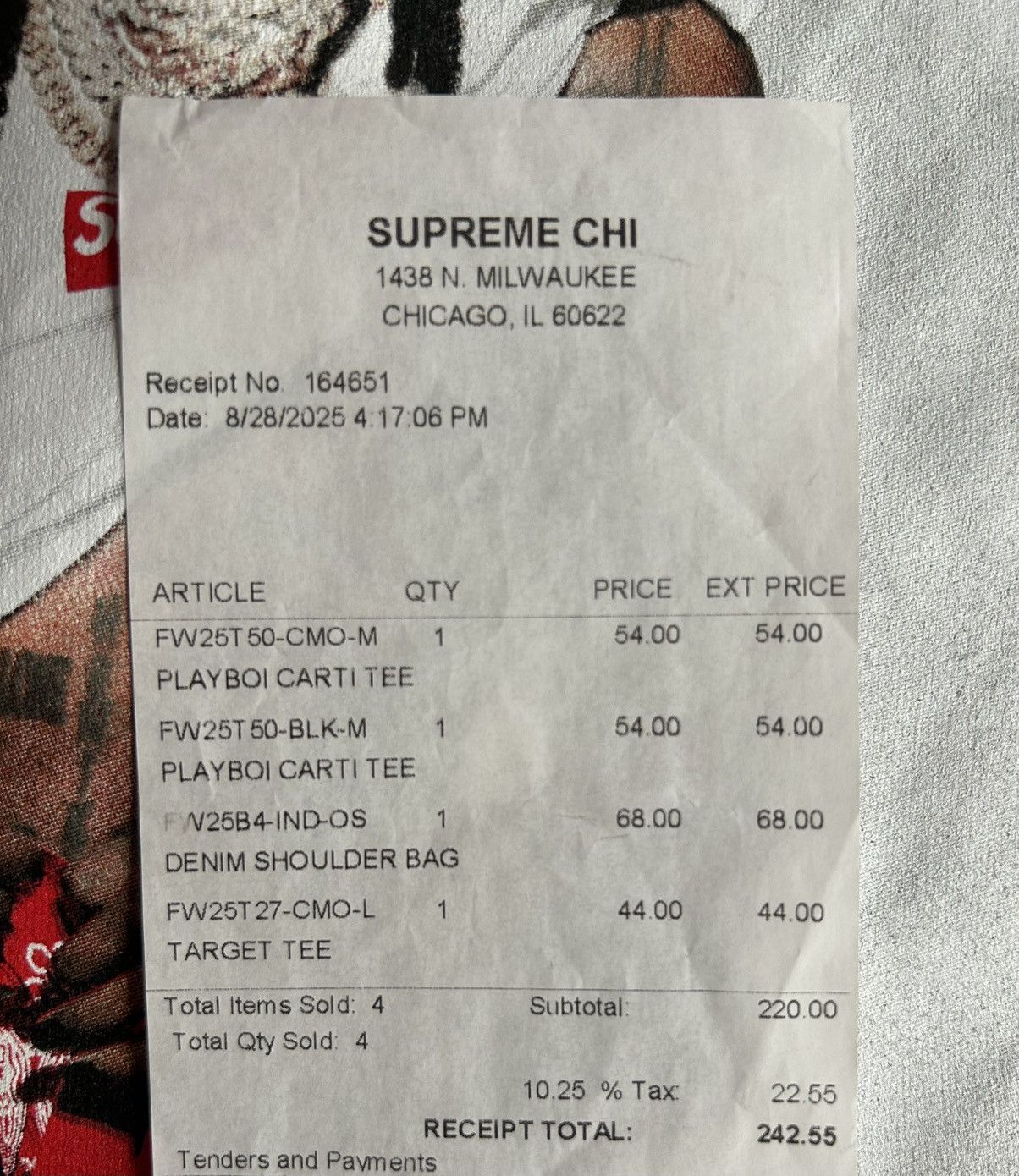 Supreme Supreme playboy Carti photo camo tee Size US M / EU 48-50 / 2 - 6 Thumbnail