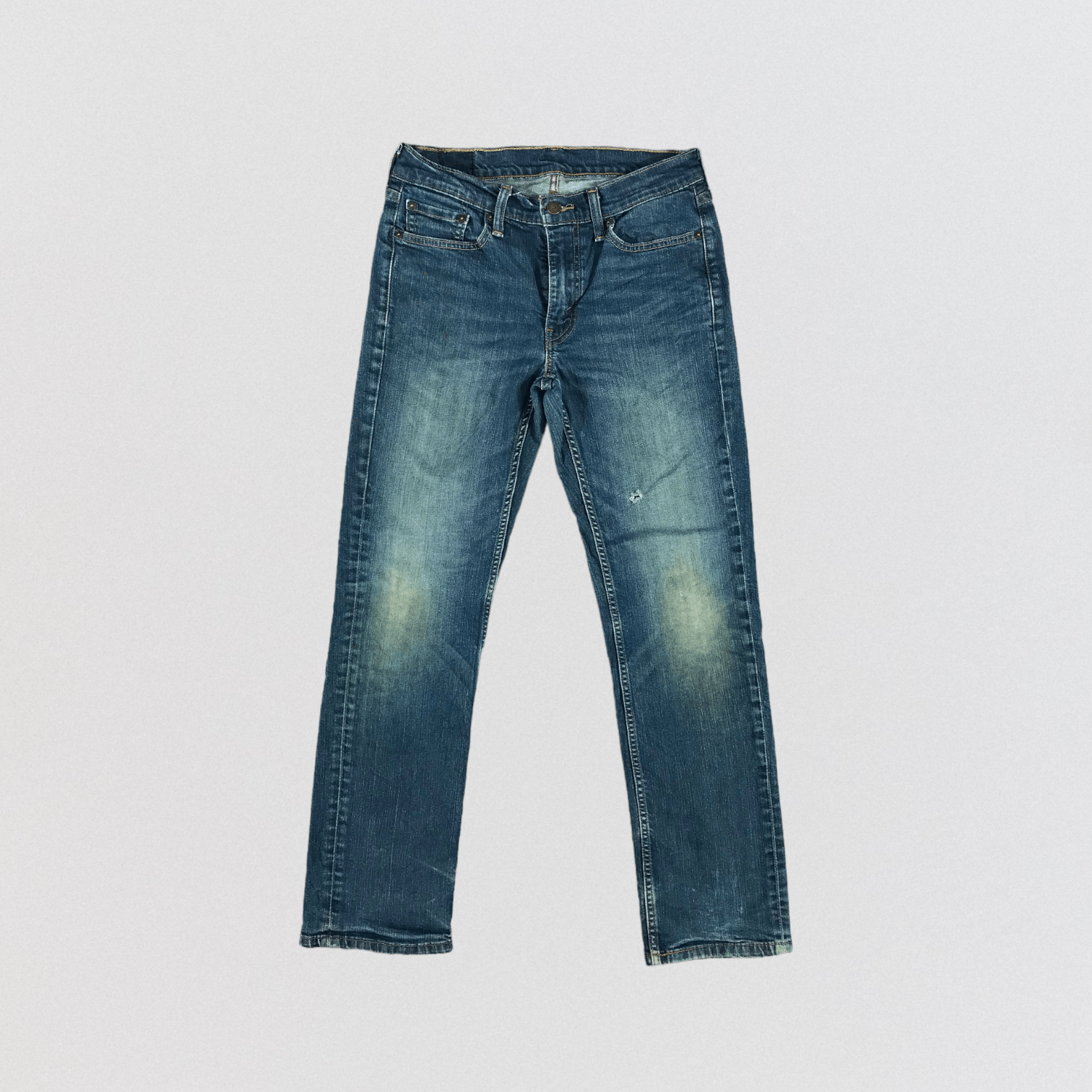 image of Blue Wash Levis 514 Jeans-Jm2970, Men's