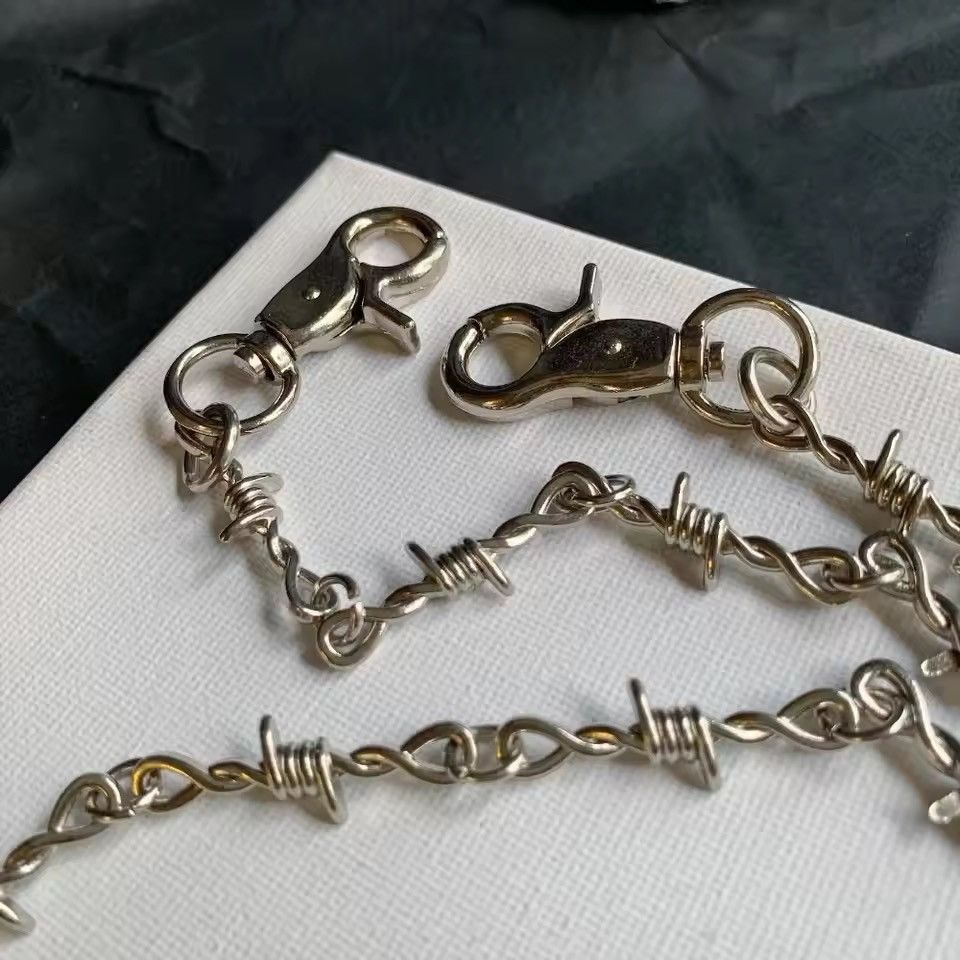 Jewelry Torn Wallet Chain, Pants Chain- 79 cm Length Size ONE SIZE - 6 Thumbnail