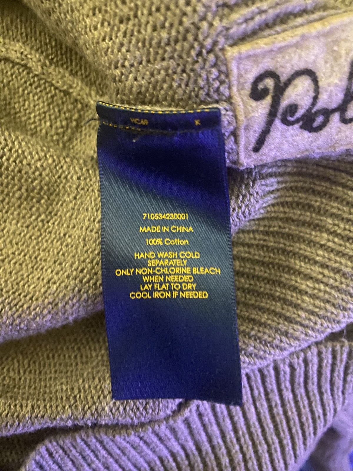 Polo Ralph Lauren Ralph Lauren - P Wing Jumper - Grey - XL Size US XL / EU 56 / 4 - 15 Thumbnail