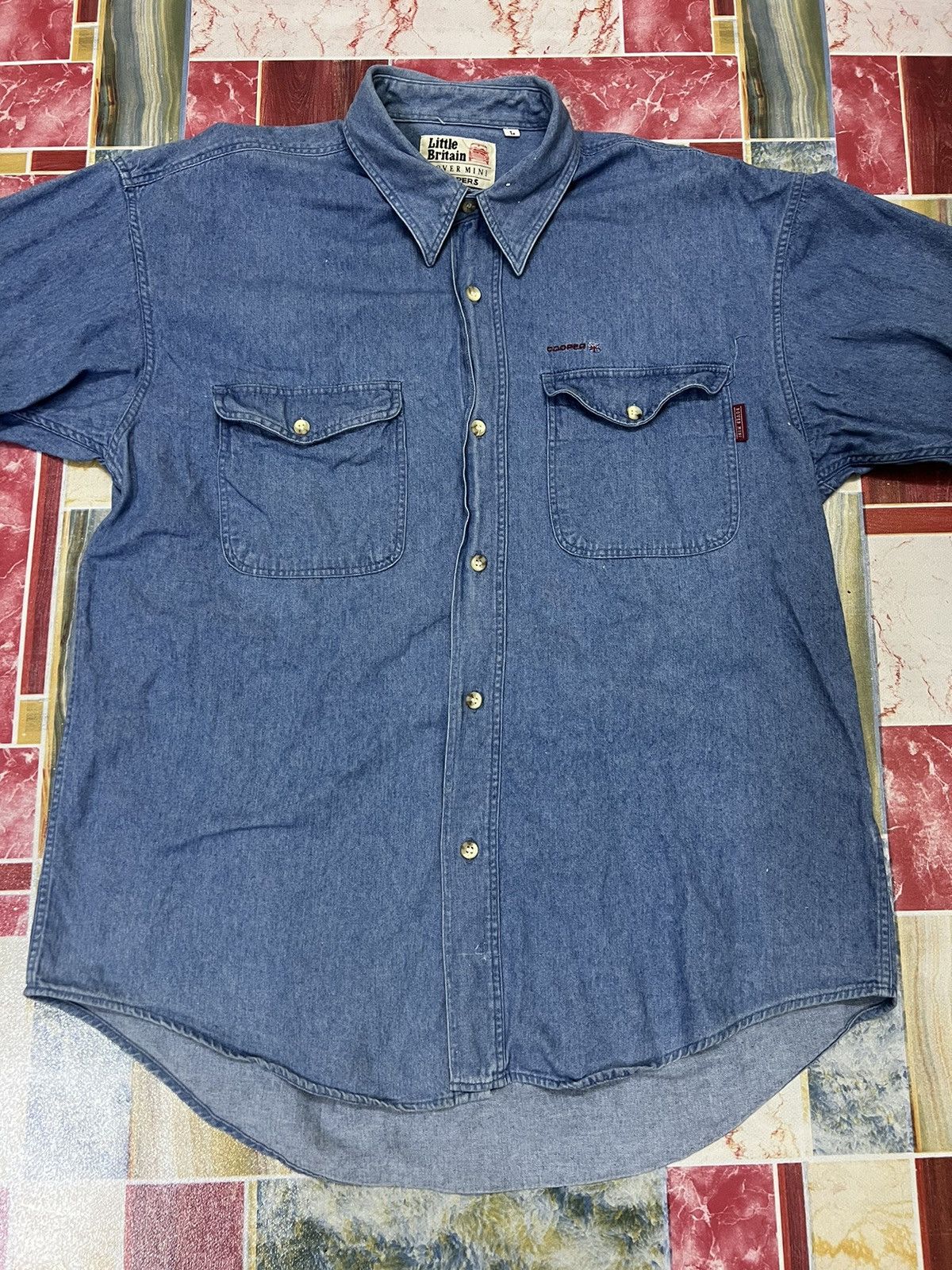 Other Vintage - Rover Mini Coopers Shirt Size US L / EU 52-54 / 3 - 2 Thumbnail