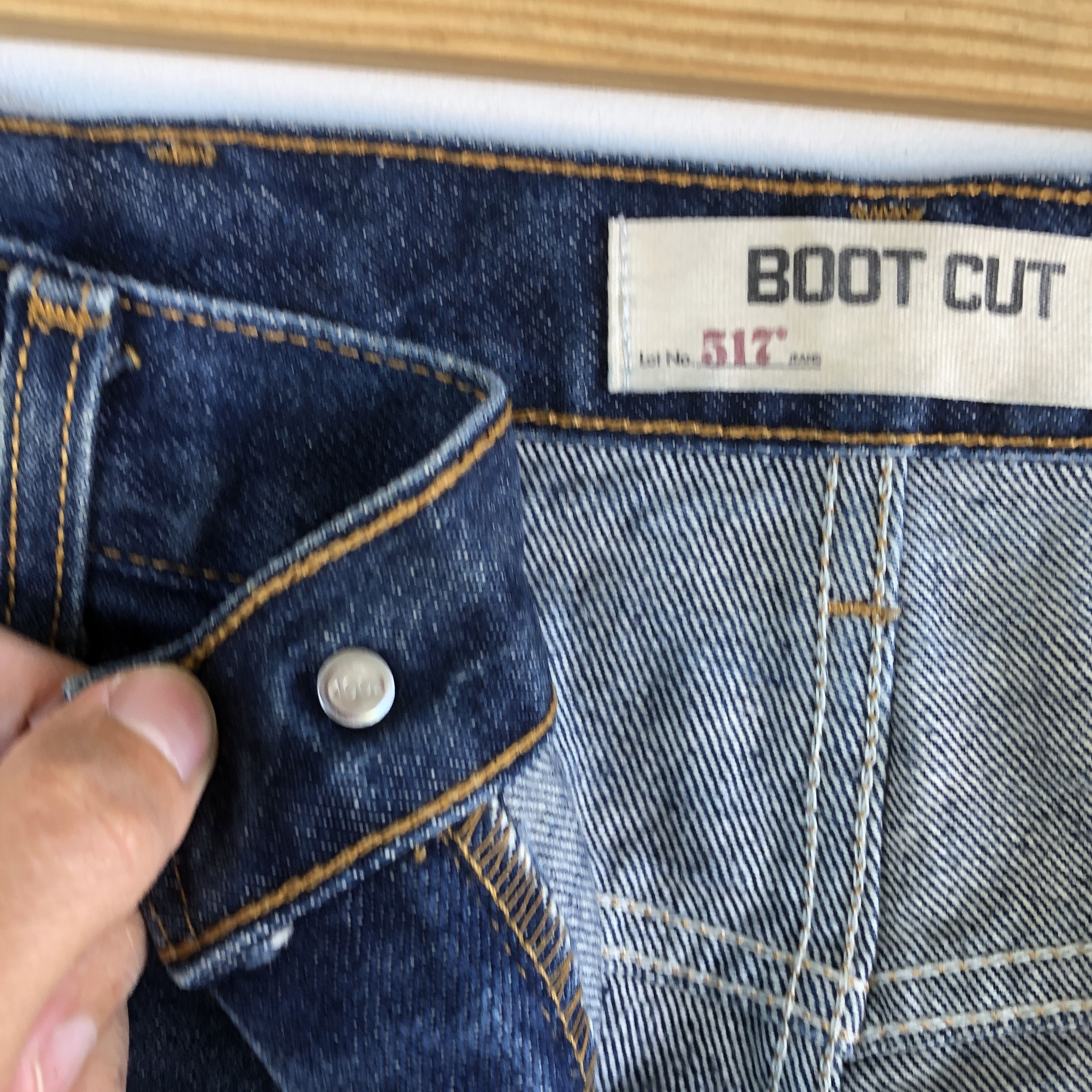 Levi's Vintage Levi's 517 Jeans Boot Cut Flare Denim Wide Leg Pants Size US 38 / EU 54 - 7 Thumbnail