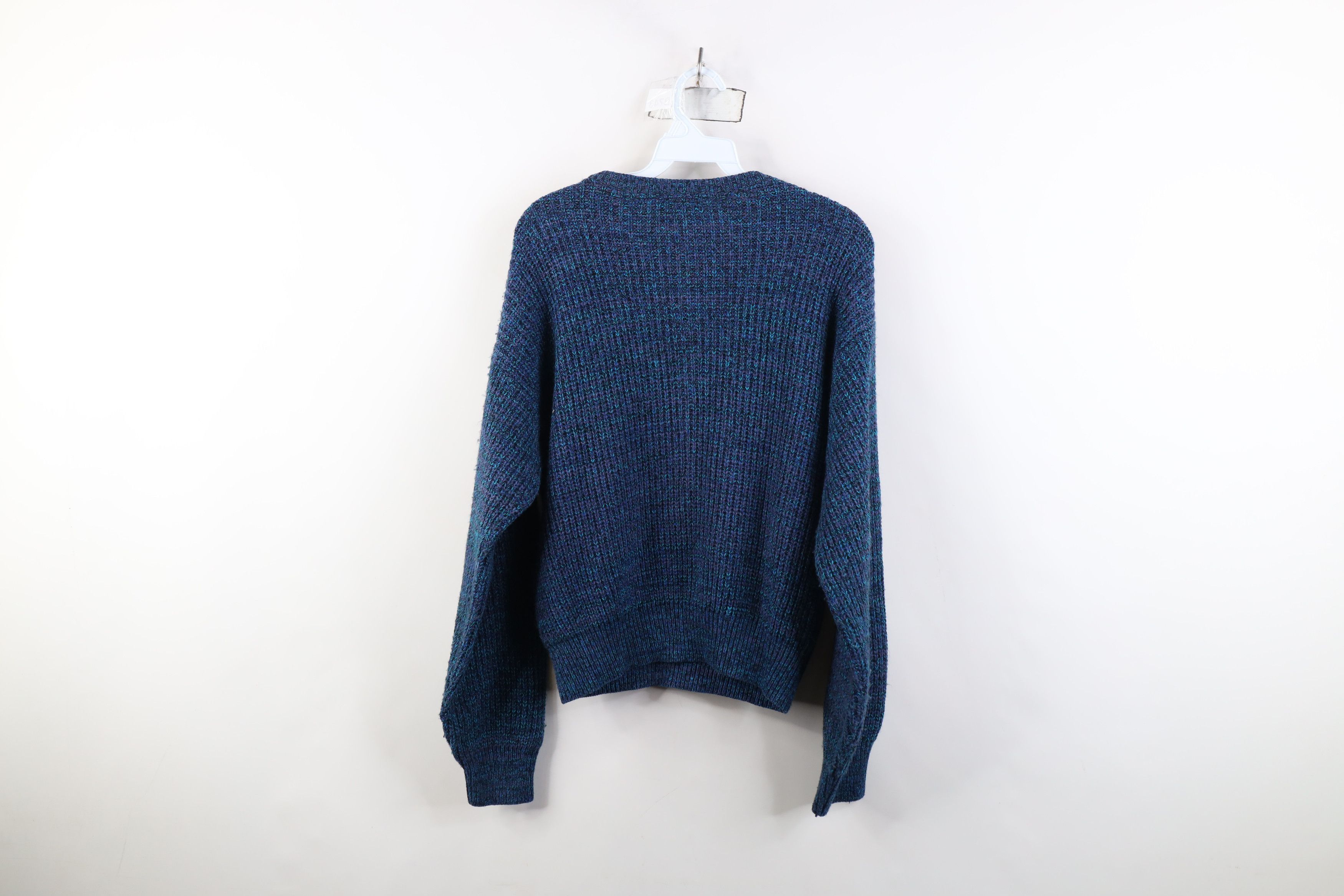 Vintage Vintage 90s Streetwear Ribbed Knit Crewneck Sweater USA Size S / US 4 / IT 40 - 7 Thumbnail
