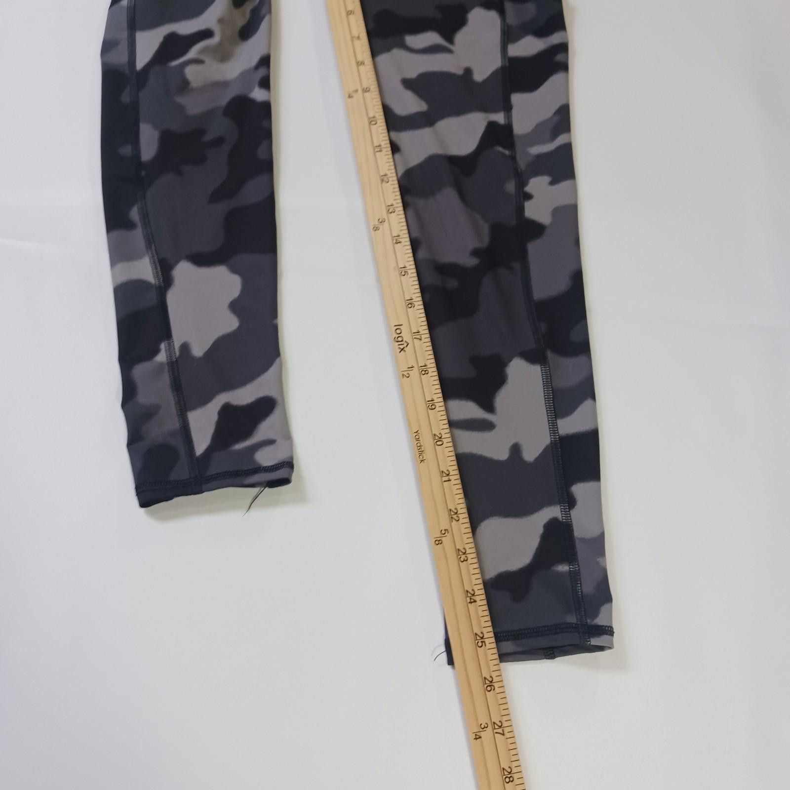 Canterbury of New Zealand Z By Zella RN#58665 Womens L(10-12) Gray/Brown Camo Leggings Size 36" / US 14 / IT 50 - 7 Thumbnail