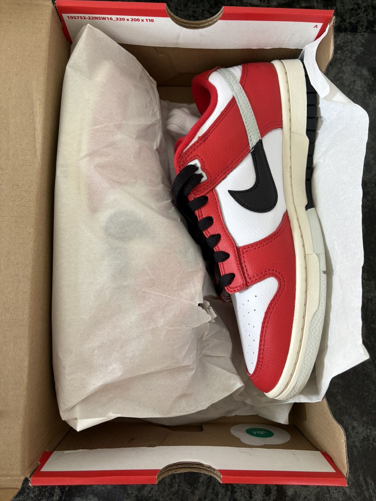 Nike Nike Dunk High Chicago Split | Size 8 | Excellent Size US 8 / EU 41 - 9 Thumbnail