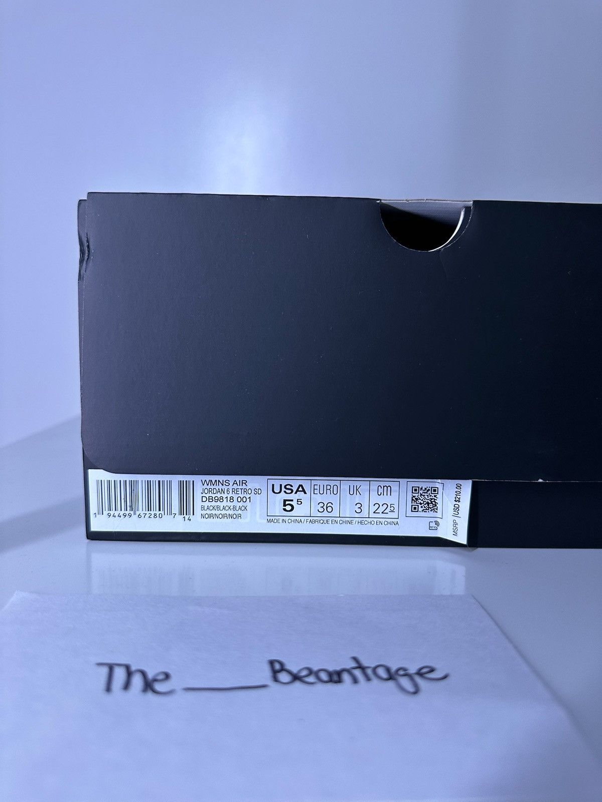 Jordan Brand Air Jordan retro 6 Single Days Retro Black for Women Size US 5.5 / IT 35.5 - 16 Thumbnail