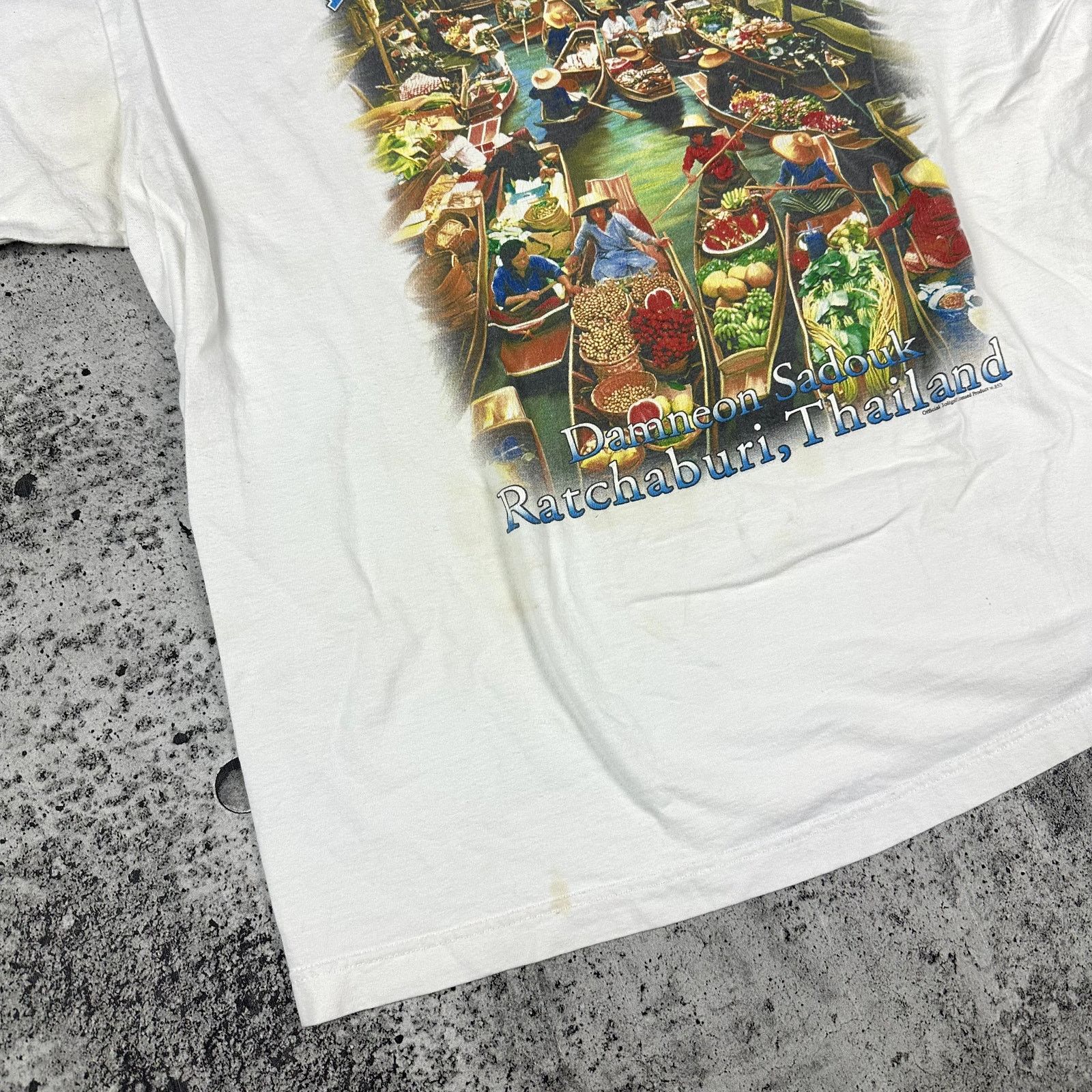 Vintage Floating Market Thailand Shirt Size XL Size US XL / EU 56 / 4 - 2 Thumbnail