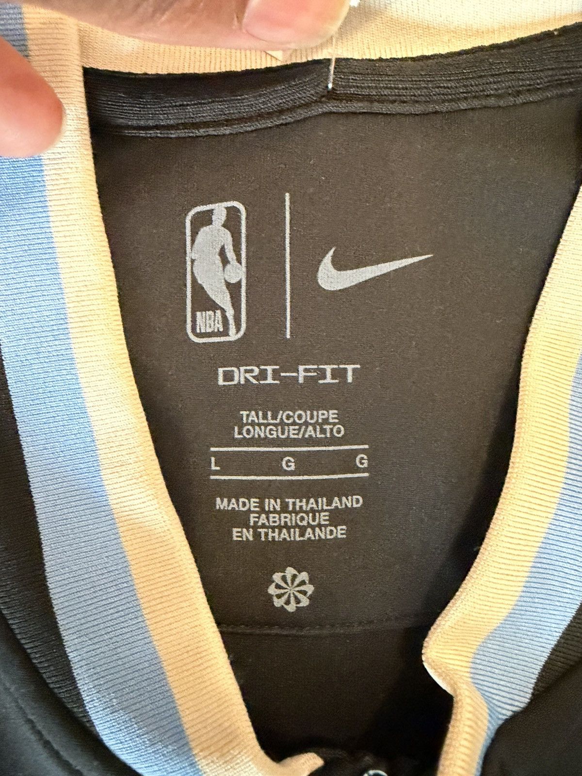Nike Nike Atlanta Hawks City Edition Full Zip Jacket Size US L / EU 52-54 / 3 - 5 Thumbnail