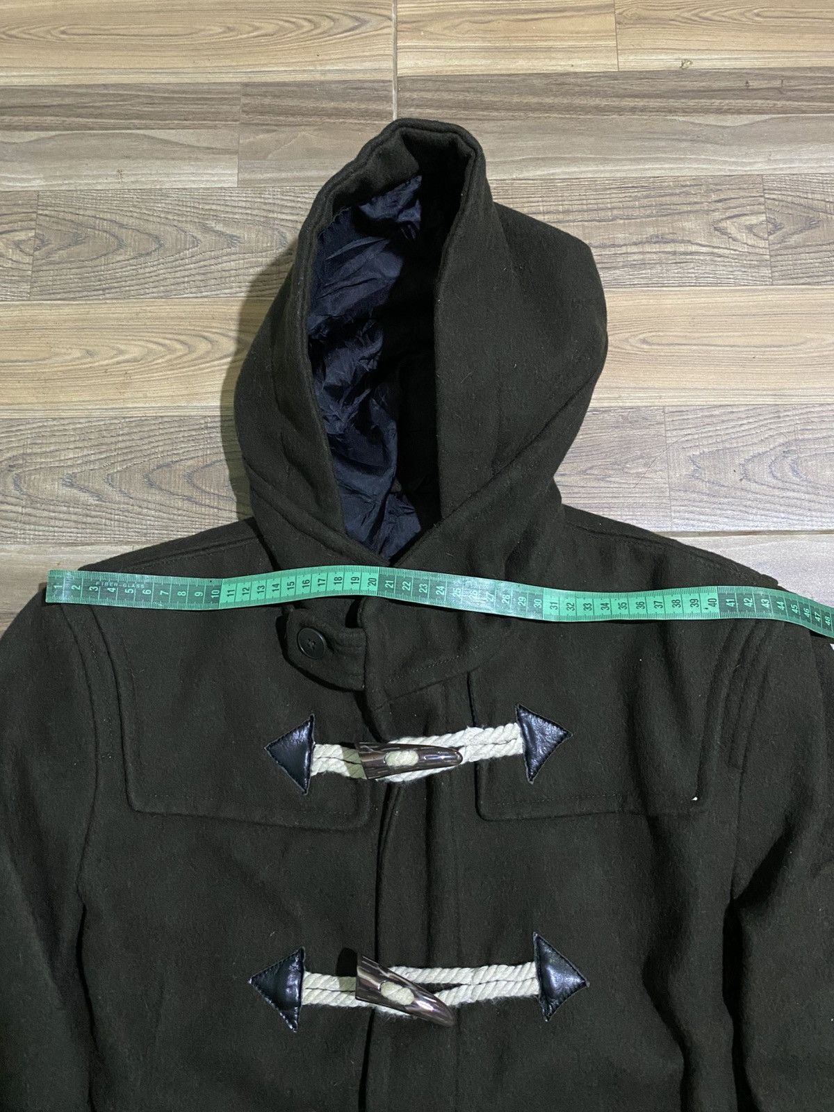 Le Grande Bleu (L.G.B.) KAZUTAKA KATOH TETE HOMME DUFFLE WOOL JACKET Size US M / EU 48-50 / 2 - 10 Thumbnail
