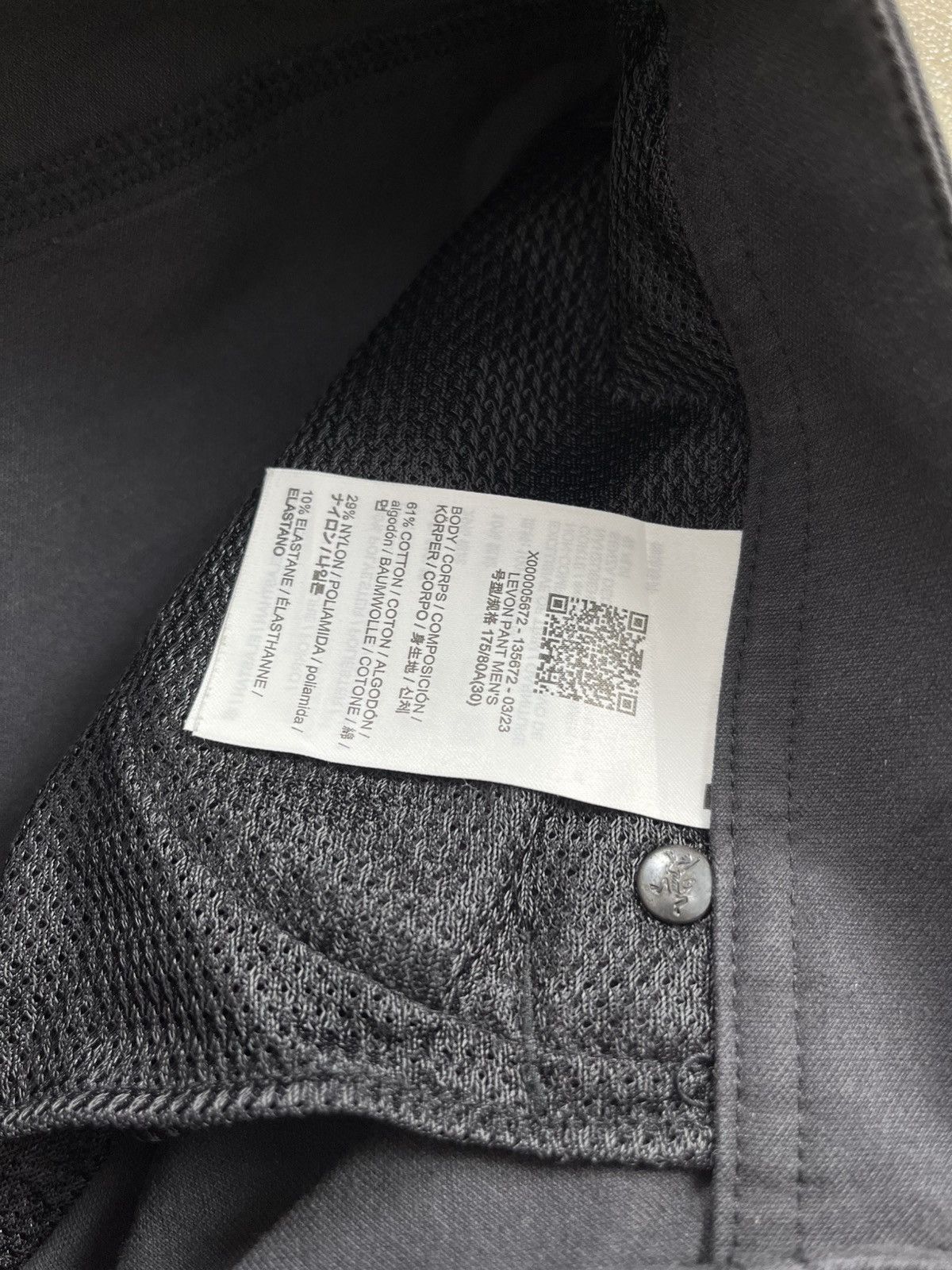 Arc'teryx 2000s Arcteryx Levon Carbon Copy Faded Pants Outdoor Goretex Size US 30 / EU 46 - 7 Thumbnail