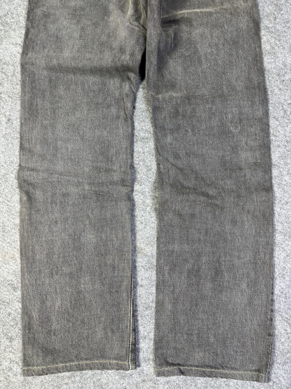 Japanese Brand Vintage John Bull Japan Black Wash Selvedge Denim K168 Size US 30 / EU 46 - 12 Thumbnail