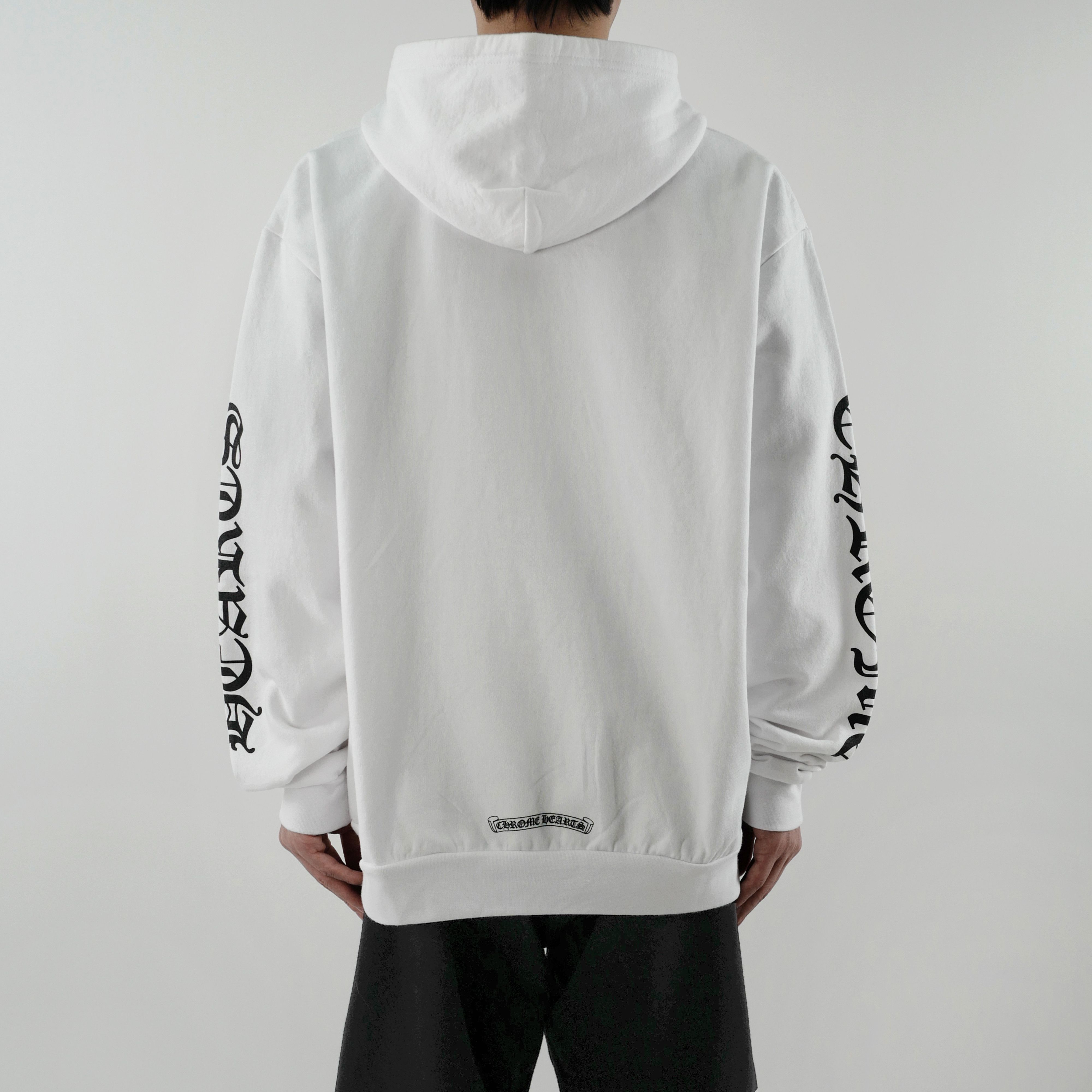 Chrome Hearts Chrome Hearts Monogram Vertical Logo Zip Up Hoodie Size US L / EU 52-54 / 3 - 16 Thumbnail