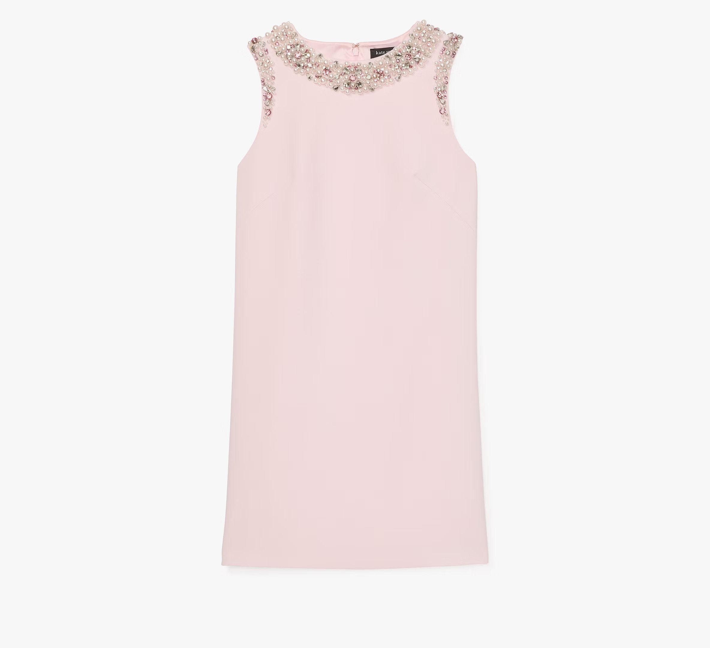 Kate Spade Jeweled Crepe Shift Dress Size XS / US 0-2 / IT 36-38 - 4 Thumbnail
