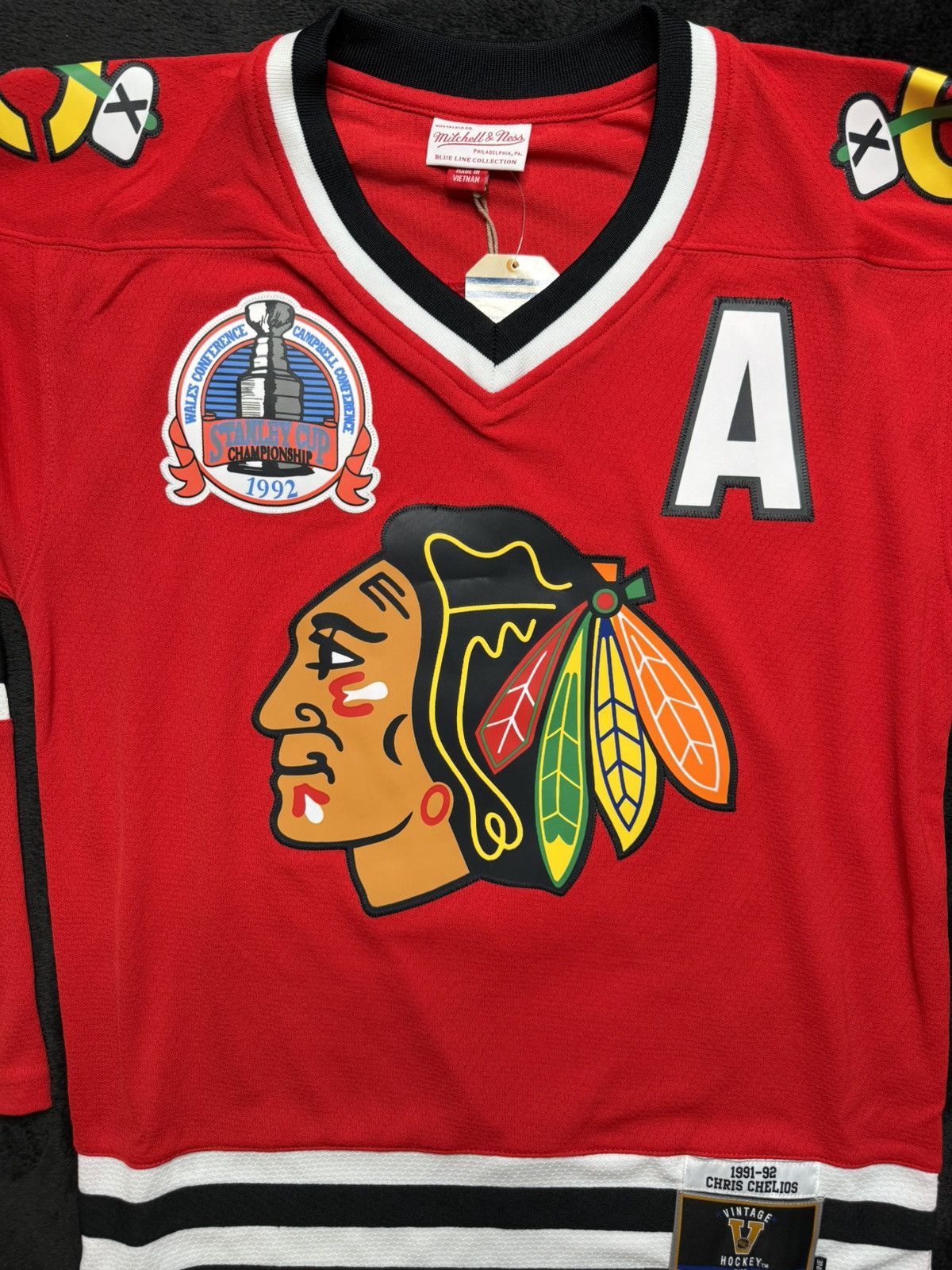 Mitchell & Ness Mitchell & Ness Chicago Blackhawks Chris Chelios 1991-92 Size US S / EU 44-46 / 1 - 4 Thumbnail