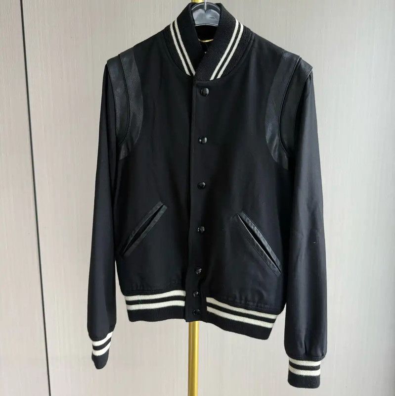 Yves Saint Laurent YSL Black Wool Ladies Jacket 0089 Size ONE SIZE - 1 Thumbnail
