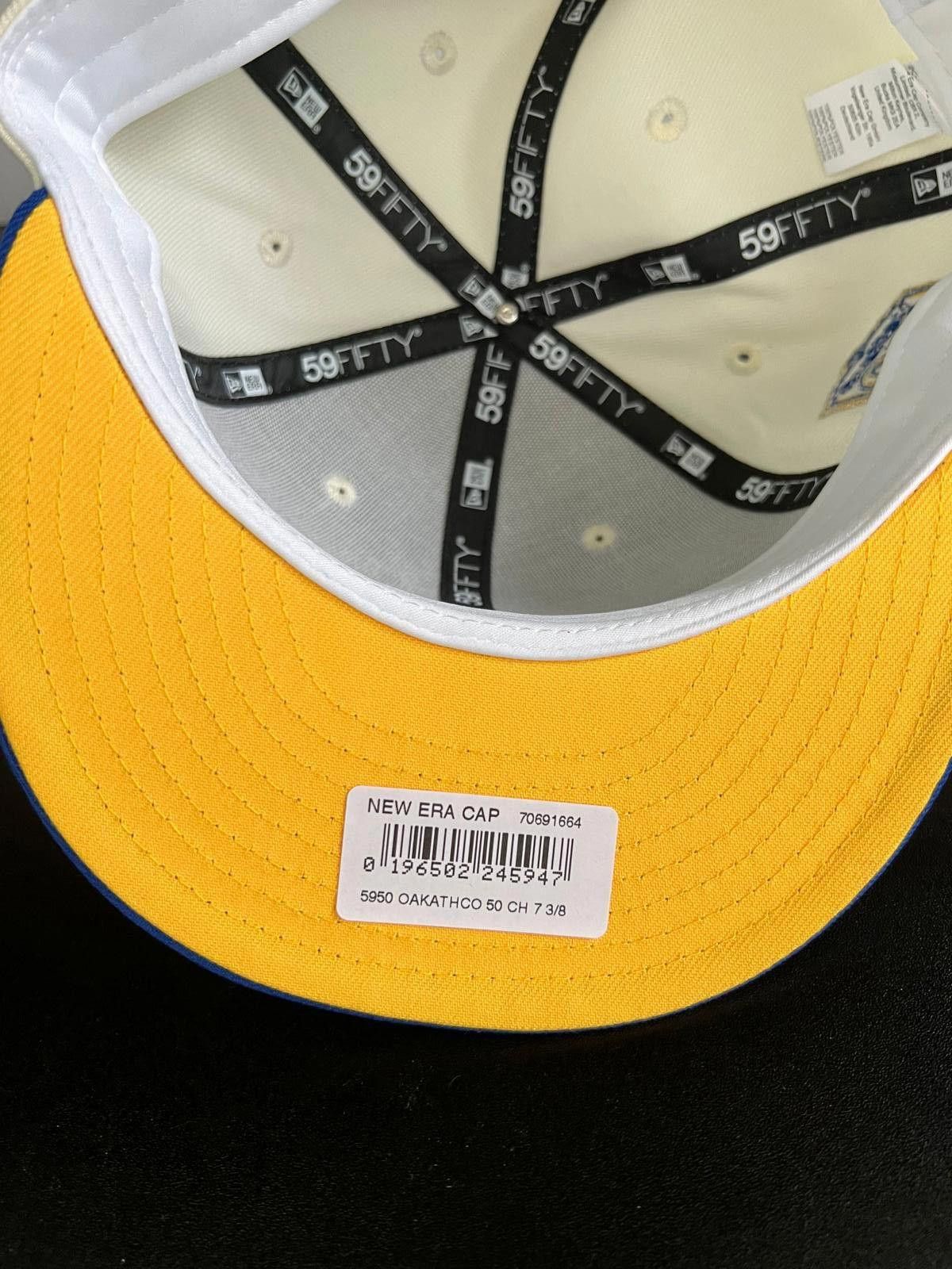 New Era Topperz Oakland Athletics A’s Fitted 7 3/8 Two Tone Size ONE SIZE - 6 Thumbnail