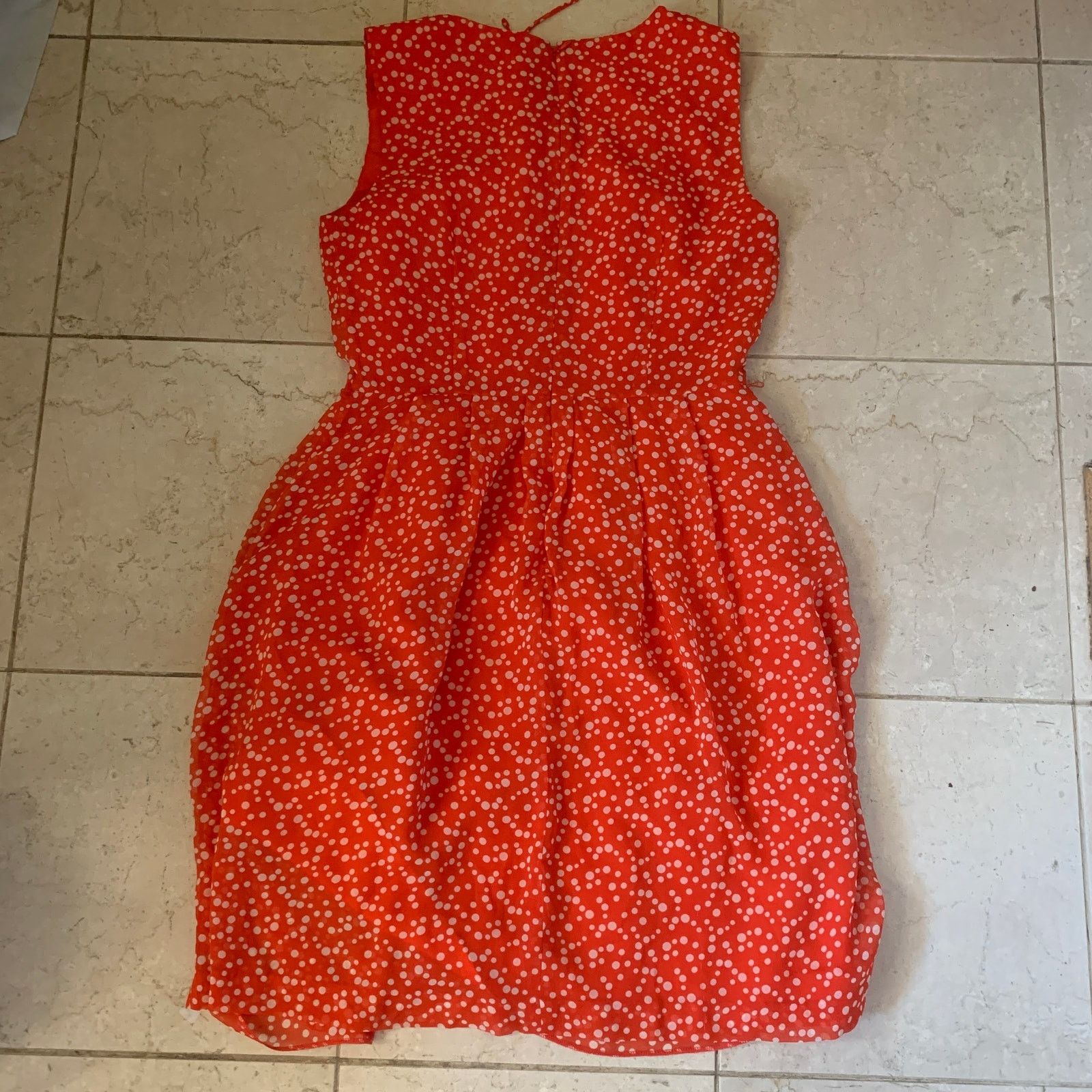 Anthropologie Anthropologie Hi There Karen Walker 6 Dress Red Polka Dot Size M / US 6-8 / IT 42-44 - 5 Thumbnail