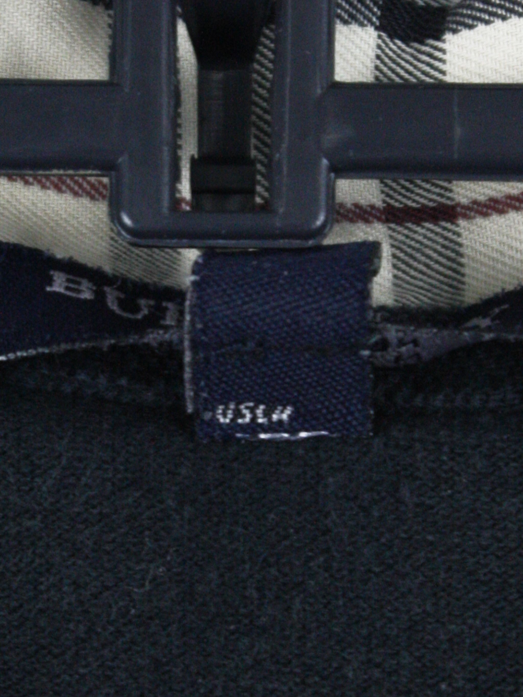 Burberry Burberry Blue Polo Shirt Nova Check Collar Vintage Size US L / EU 52-54 / 3 - 5 Thumbnail