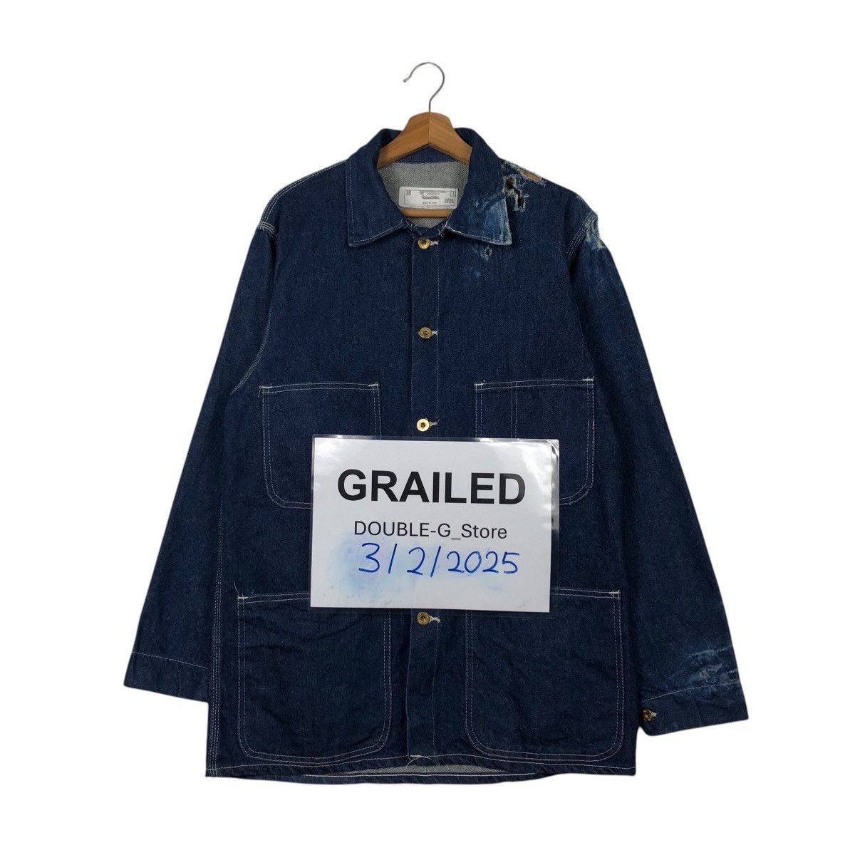 Toyo Enterprises 📌Vintage Chore Jacket Union Made Isanforized Universall Usa Size US M / EU 48-50 / 2 - 1 Thumbnail