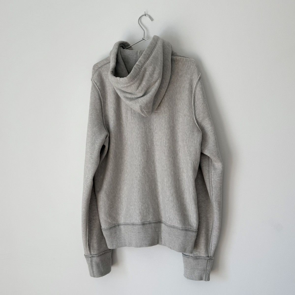 Abercrombie & Fitch Vtg 2000s Abercrombie & Fitch Distressed Zip Up Hoodie Y2K Size US L / EU 52-54 / 3 - 9 Thumbnail