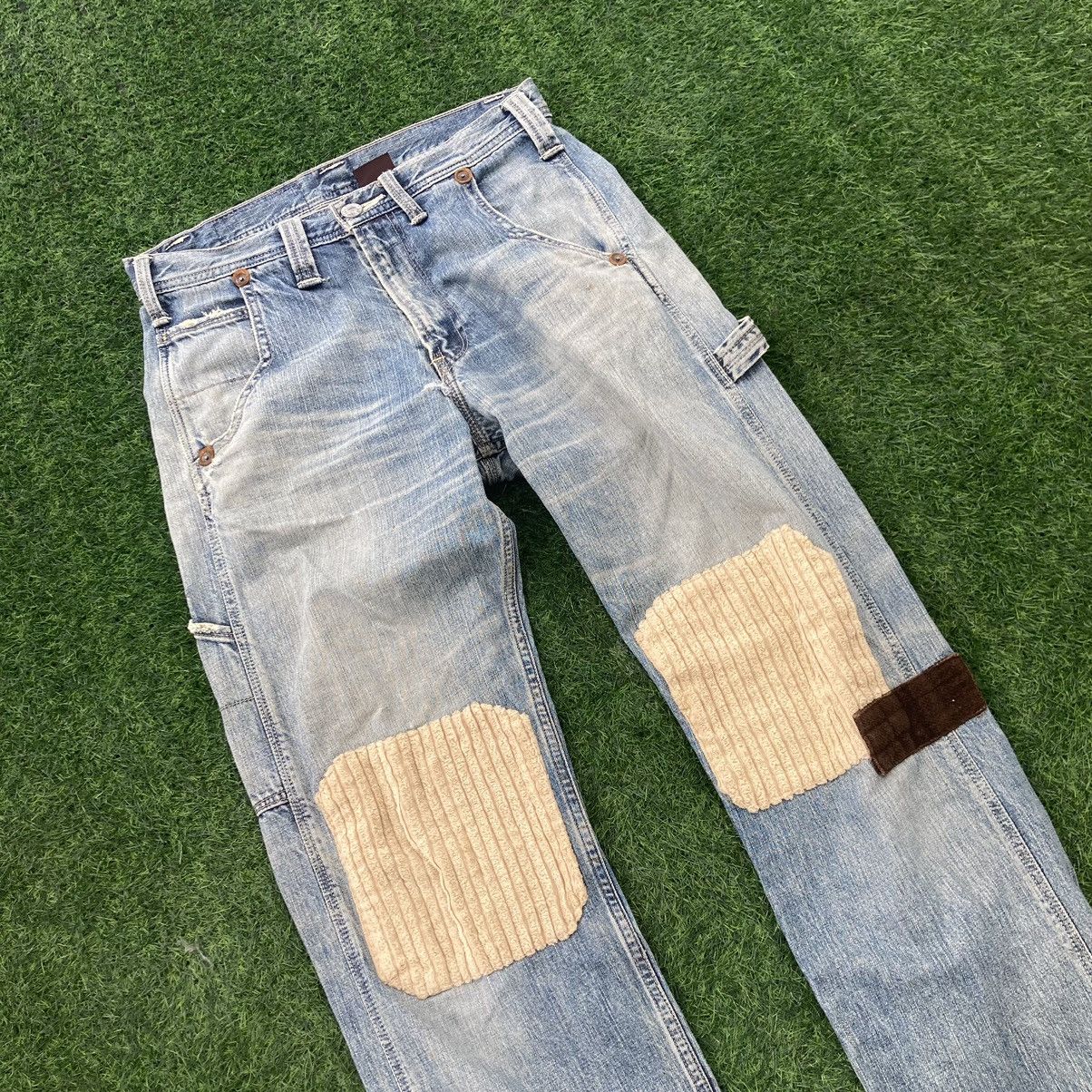 Levi's LEVI’S ORIGINAL RIVETED PATCHWORK JEANS Size US 31 - 3 Thumbnail