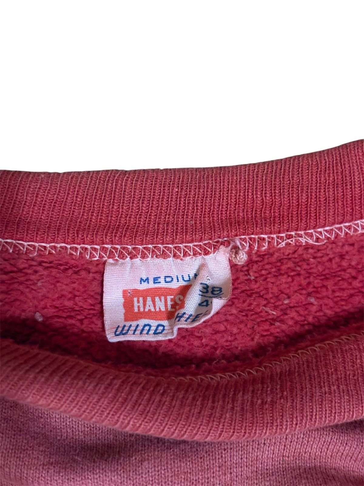 Hanes 1950s Hanes red blank sweatshirt Size US M / EU 48-50 / 2 - 5 Thumbnail