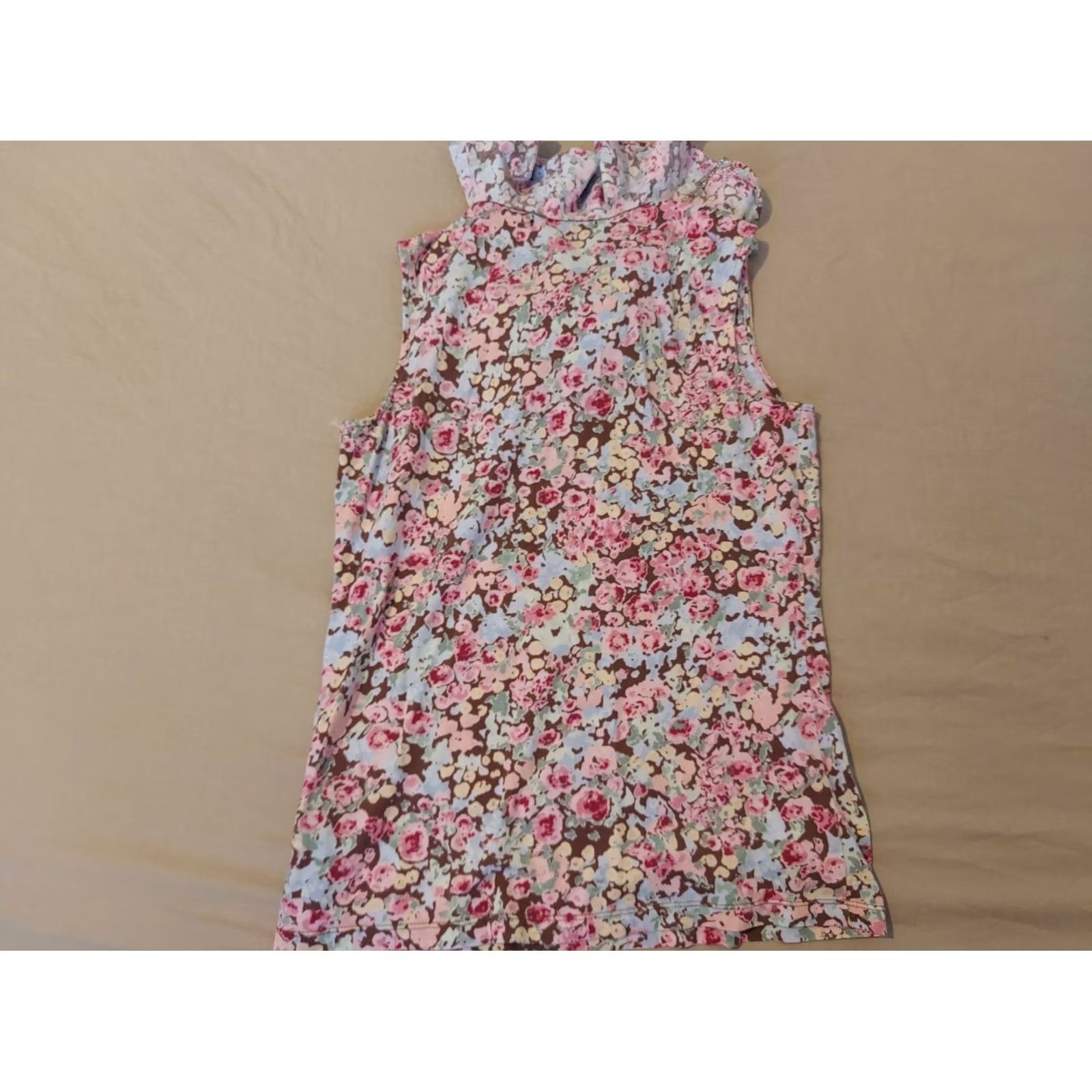 Polo Ralph Lauren Polo Ralph Lauren Shirt Blouse XS Pink Floral Cotton Womens Size XS / US 0-2 / IT 36-38 - 2 Thumbnail