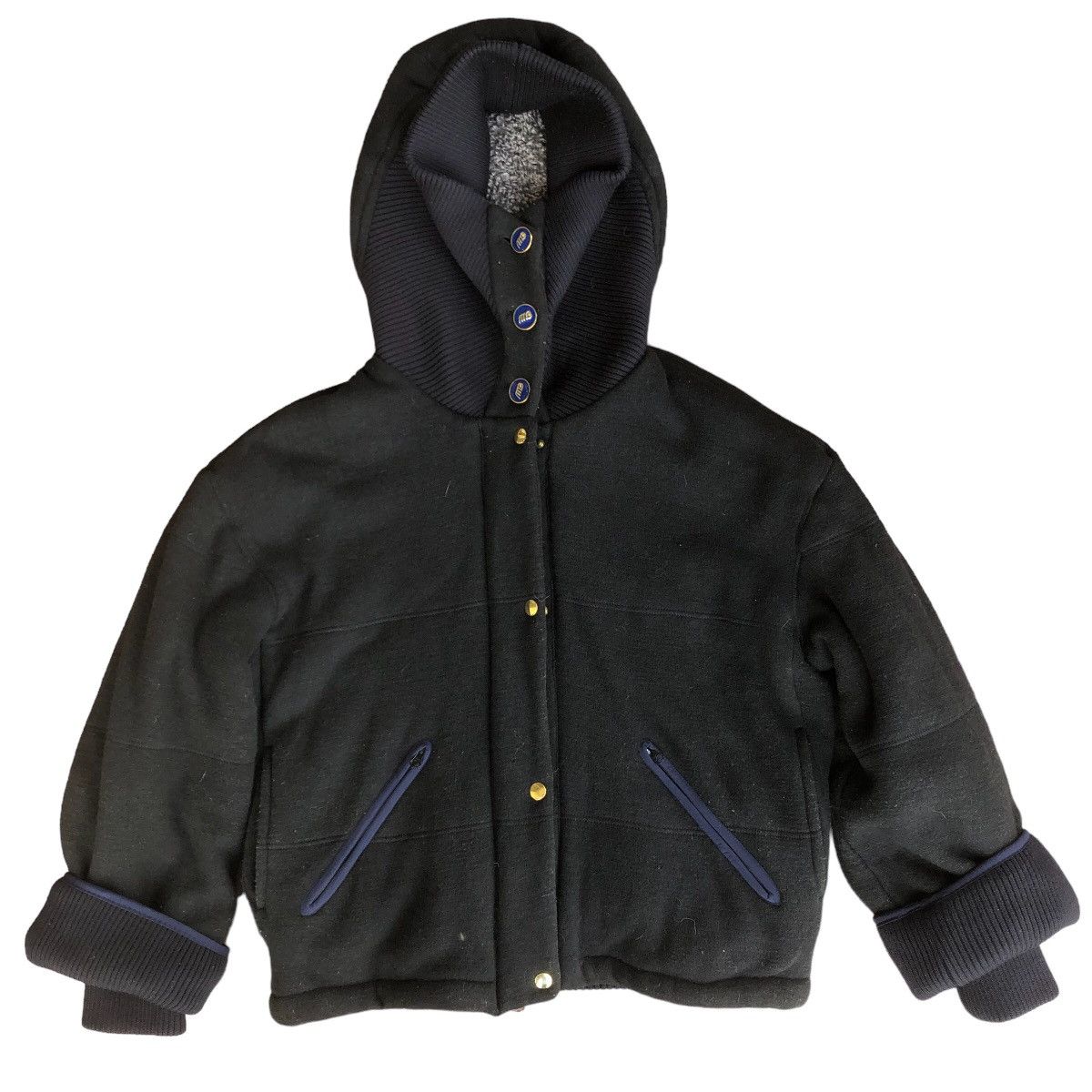 Wool Laine Head Cover hodie bomber Parka Jacket