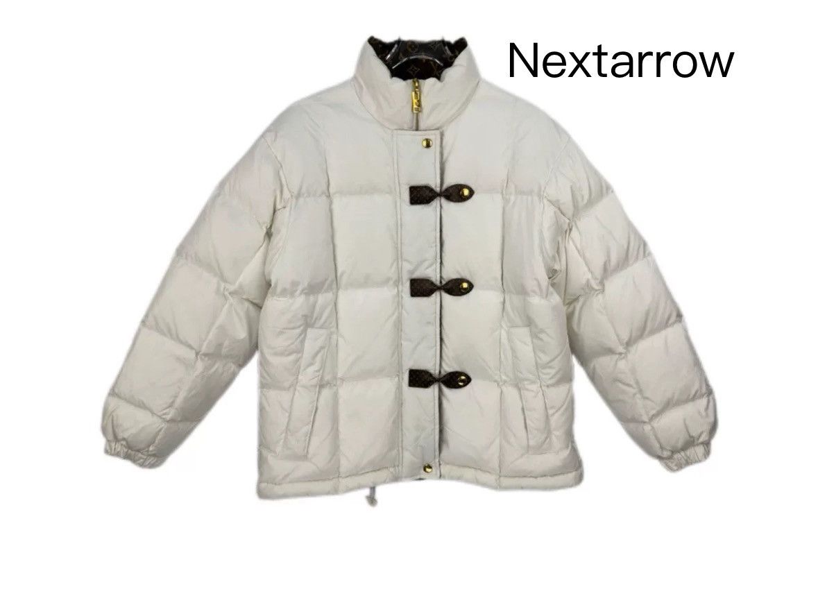 Louis Vuitton Louis Vuitton White leather button down jacket Size US M / EU 48-50 / 2 - 1 Thumbnail