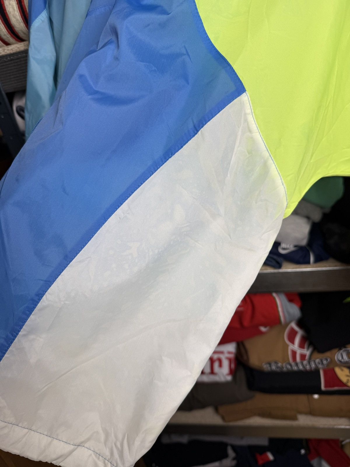 Nike × Vintage Vintage Nike nylon jacket racing style sportswear 90s Size US M / EU 48-50 / 2 - 11 Thumbnail