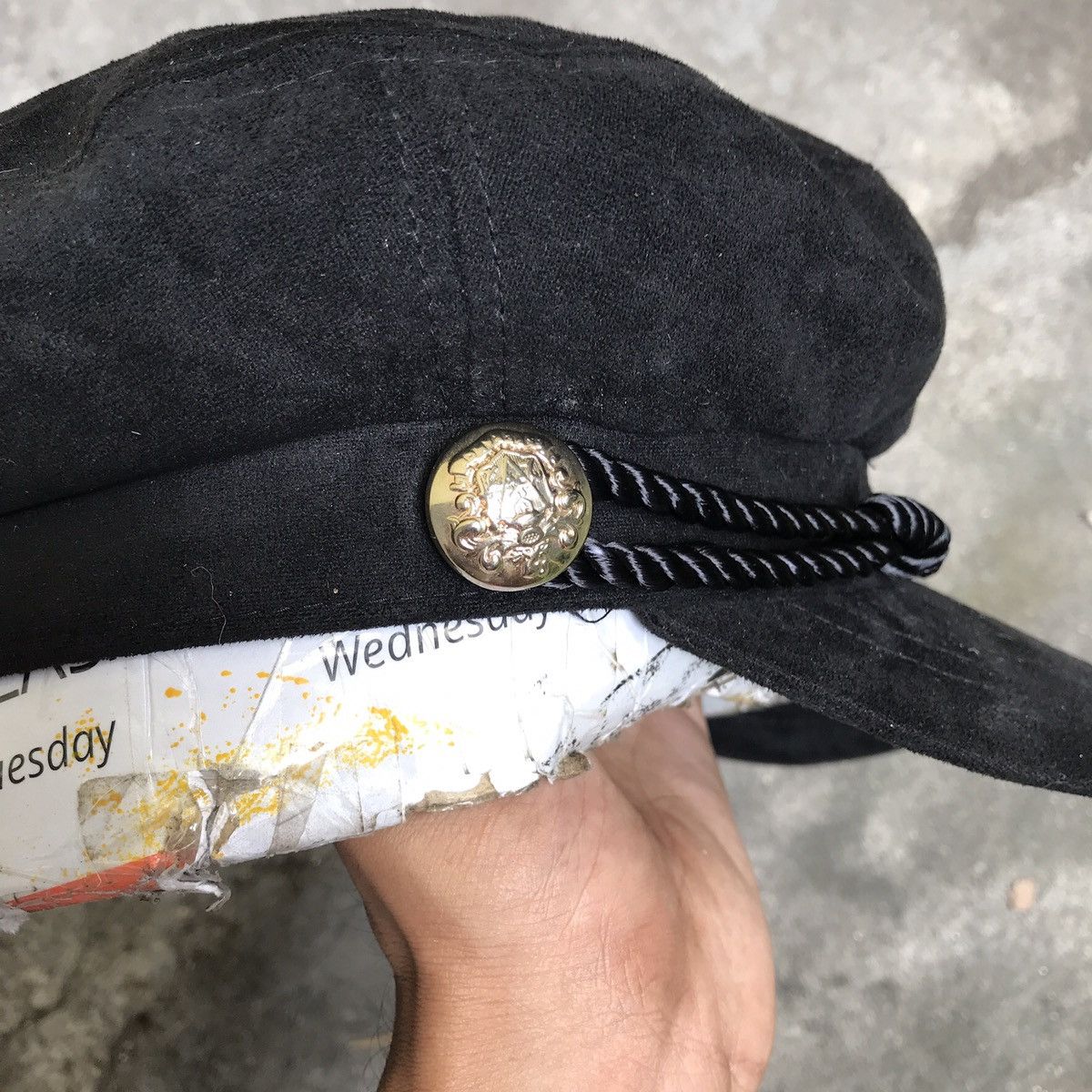 Vintage Sailor Hat with Rope Size 36 - 7 Thumbnail