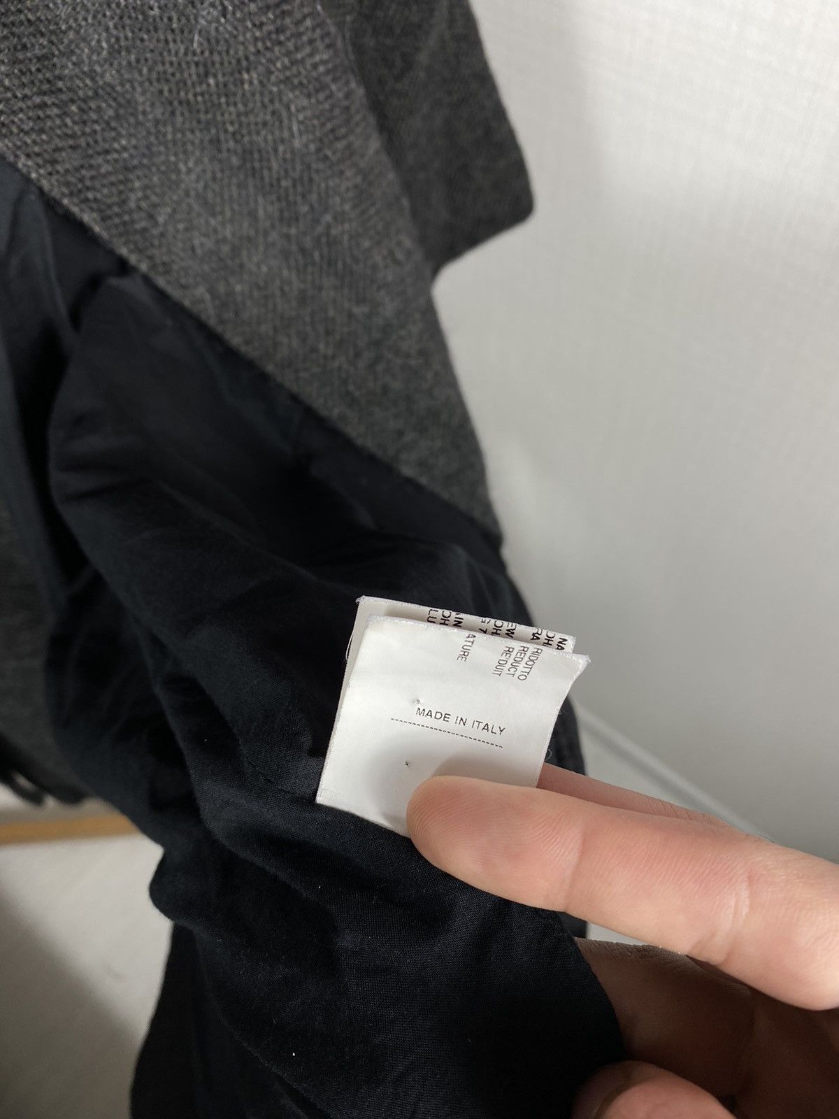 Rick Owens × Vintage Olmar & Mirta Anthracite Coat Size S / US 4 / IT 40 - 15 Thumbnail