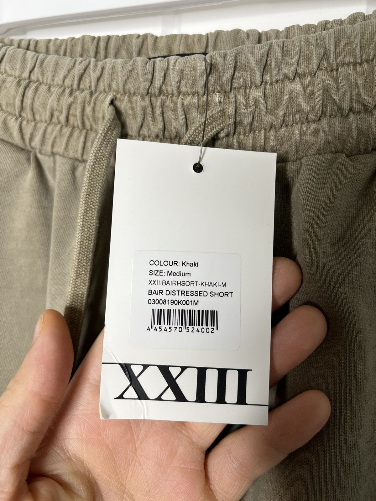 Other XXIIIBAIRHSORT-KHAKI-MEDIUM BAIR DISTRESSED SHORT Size US 32 / EU 48 - 7 Thumbnail