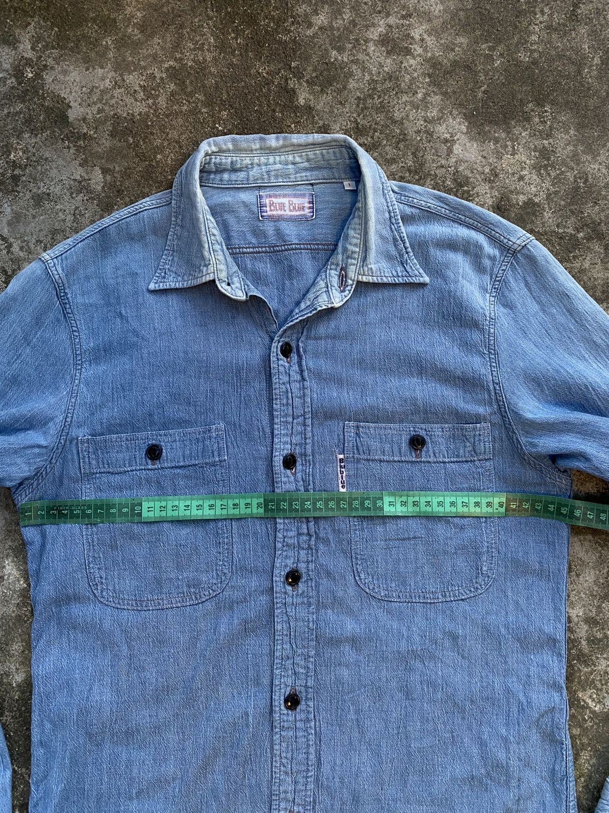Blue Blue Japan BLUE BLUE JAPAN DENIM SHIRT Size US M / EU 48-50 / 2 - 7 Thumbnail