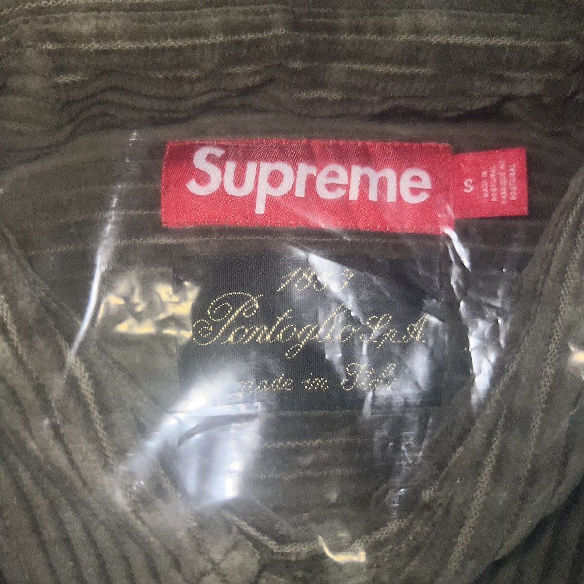 Supreme Supreme Wide Wale Corduroy Snap Shirt Olive Size: Small Size US S / EU 44-46 / 1 - 3 Thumbnail