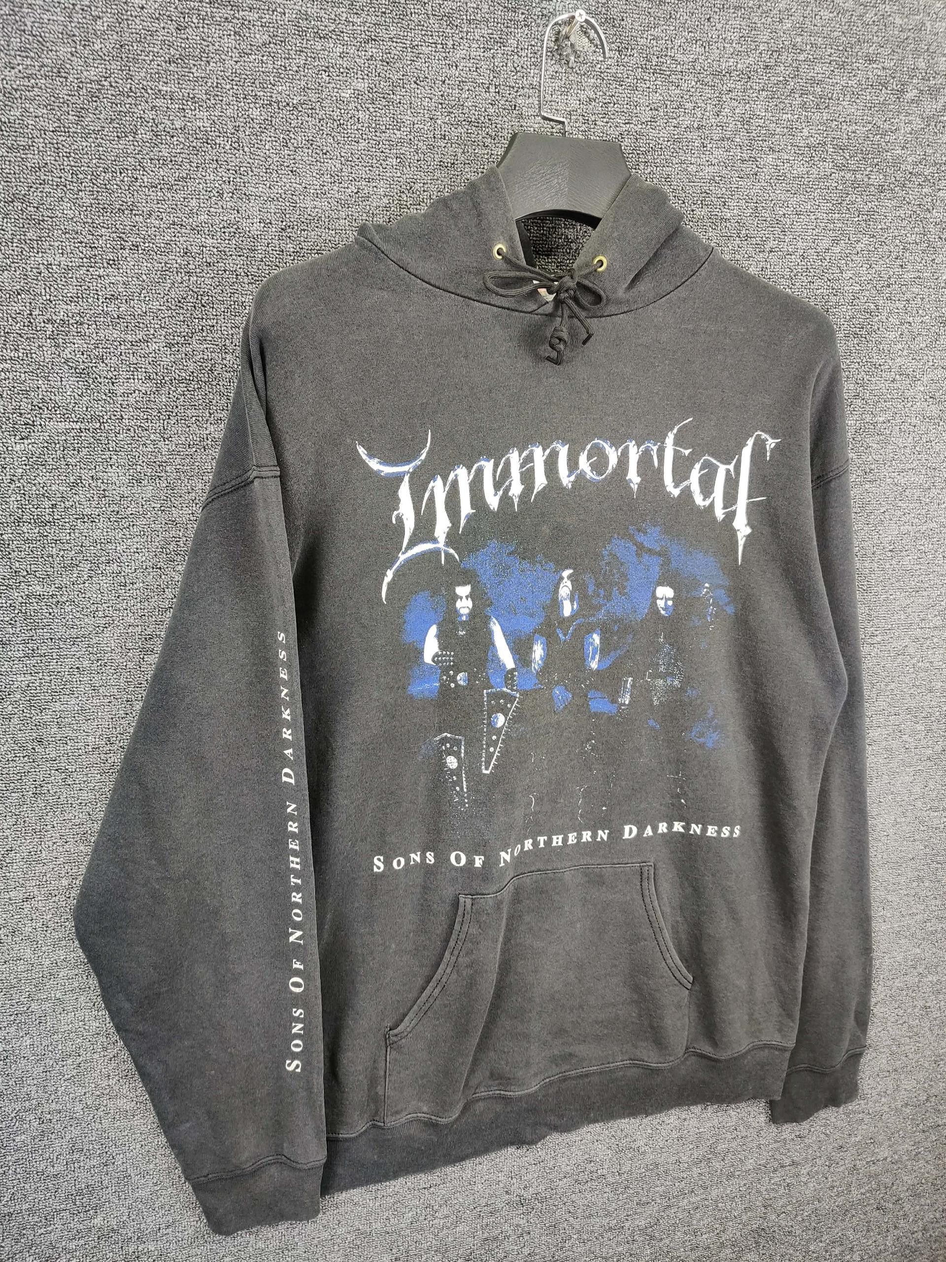 Band Tees Vintage Immortal Sons Of Northern Darkness Hoodie Size US XL / EU 56 / 4 - 4 Thumbnail