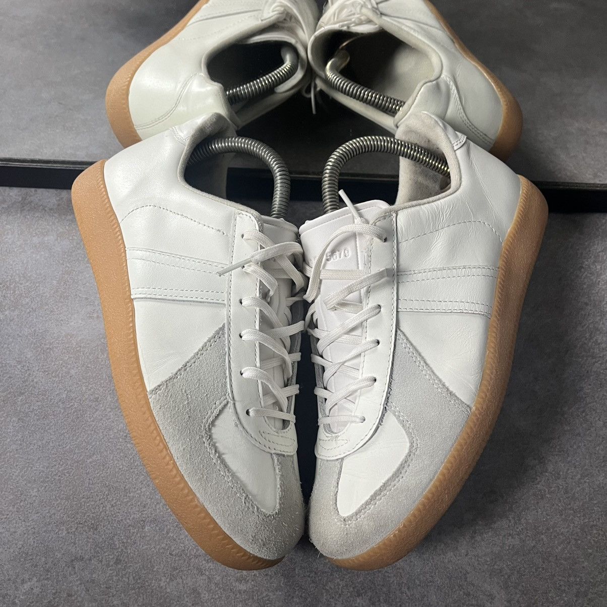 Maison Margiela German Army Trainers | Grailed