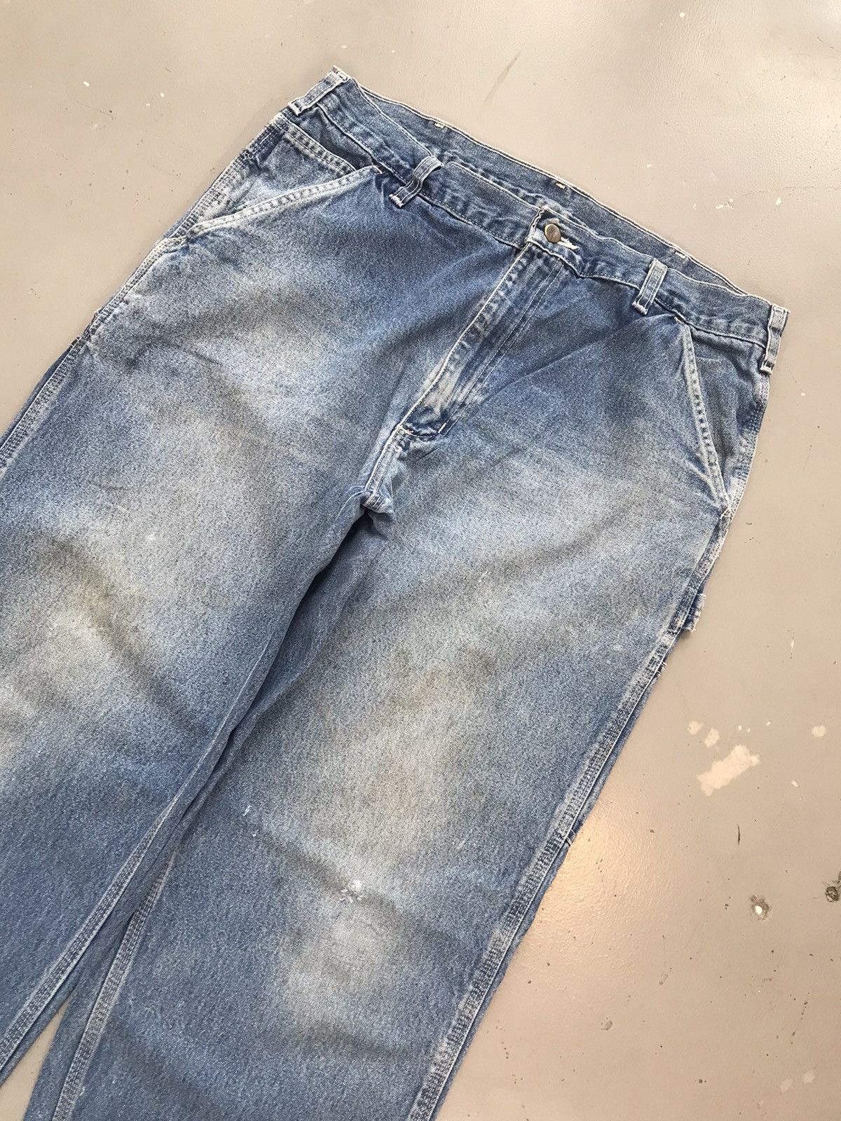 Carhartt × Vintage Vintage Carhartt carpenter straight fit denim Size US 36 / EU 52 - 3 Thumbnail