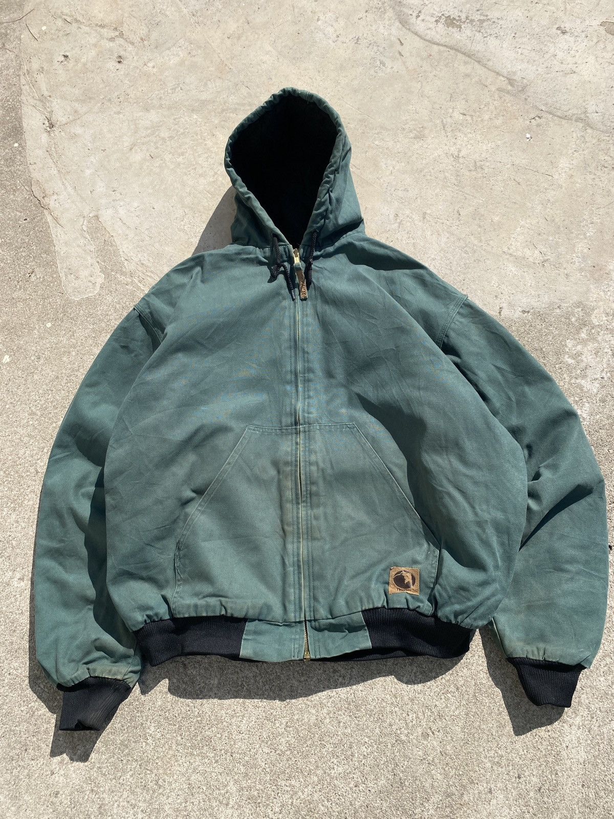 Carhartt Vintage Berne Heritage Duck Hooded Active Work Jacket Size US XXL / EU 58 / 5 - 1 Thumbnail